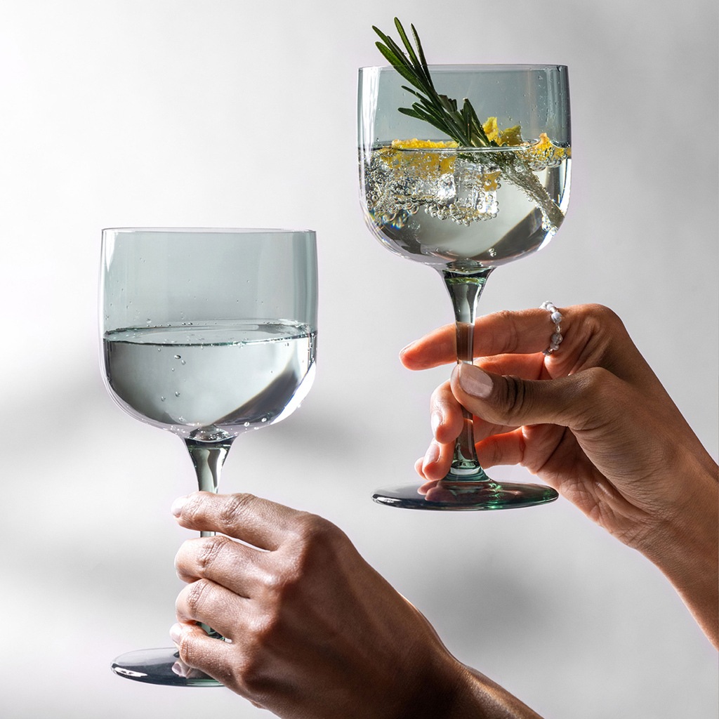 Weinglas "Weingläser Like Glass 270 ml 6er Set", grün (sage), 6 tlg., Glas, LIKE. BY VILLEROY & BOCH, Trinkgefäße, Weinglas 2