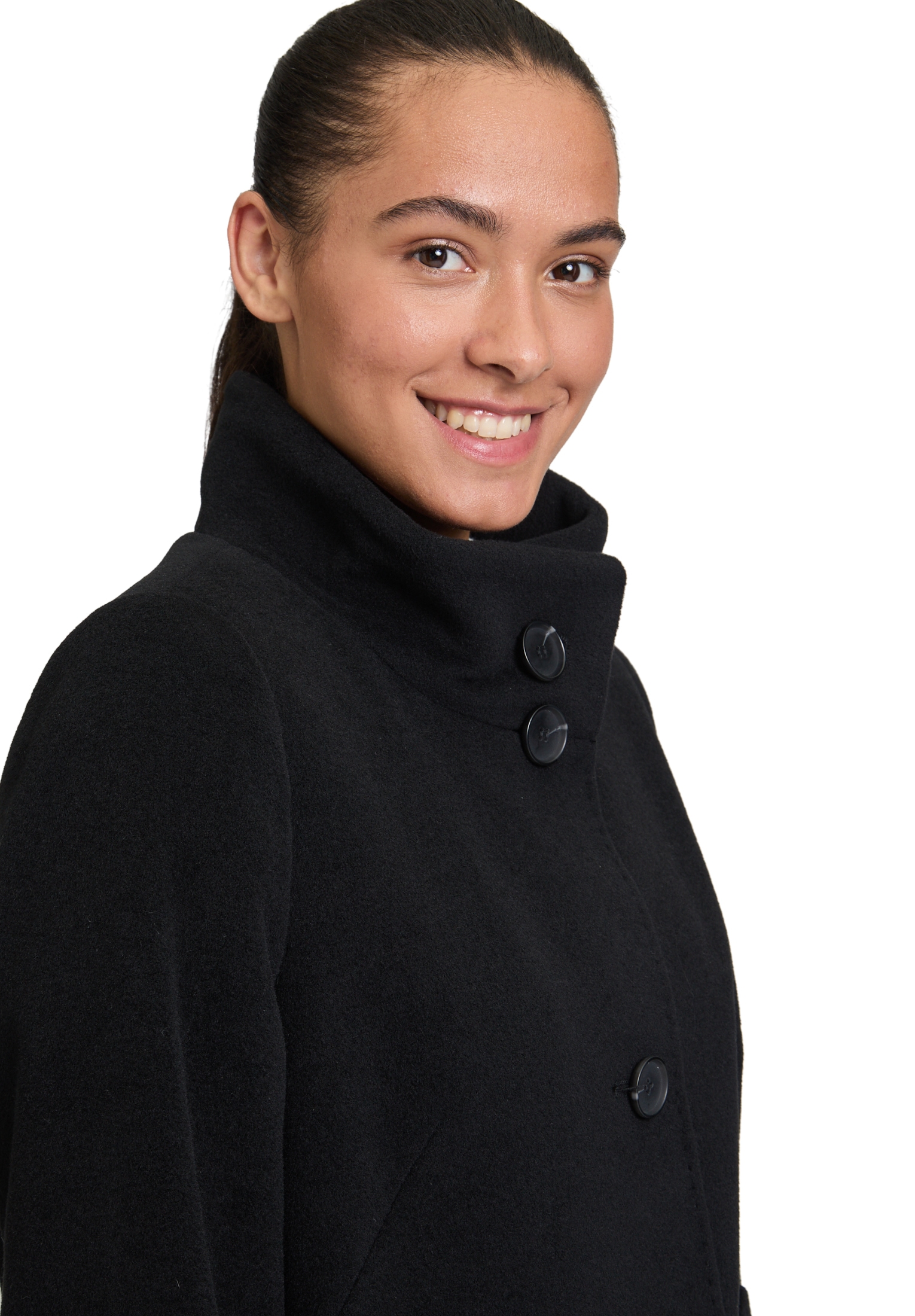 Betty Barclay Wolljacke »Betty Barclay Damen Wollmantel mit Kragen«