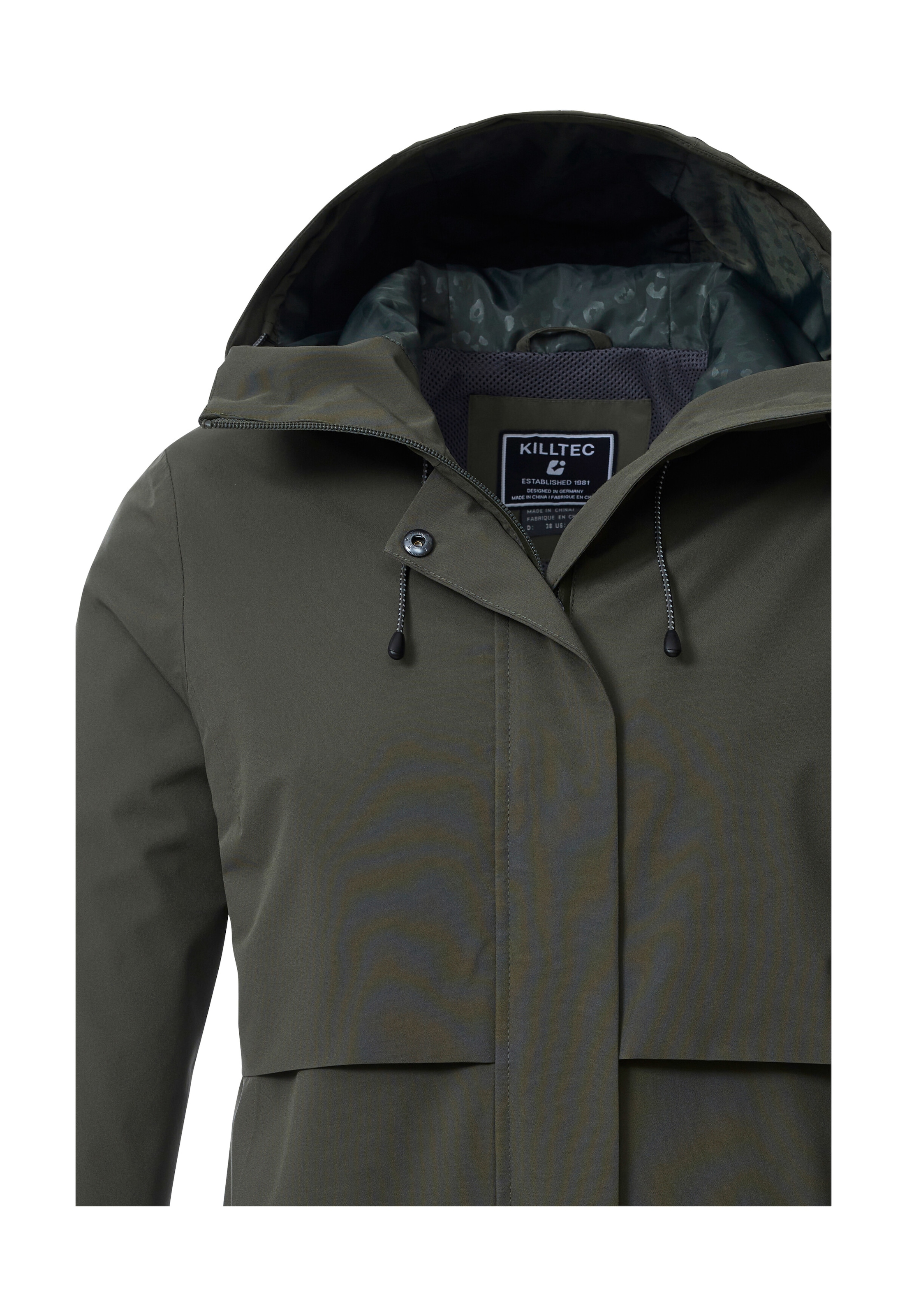 Killtec Parka »KOS 46 WMN PRK« Wasserdichter Damenparka, atmungsaktiv, verstellbare Details