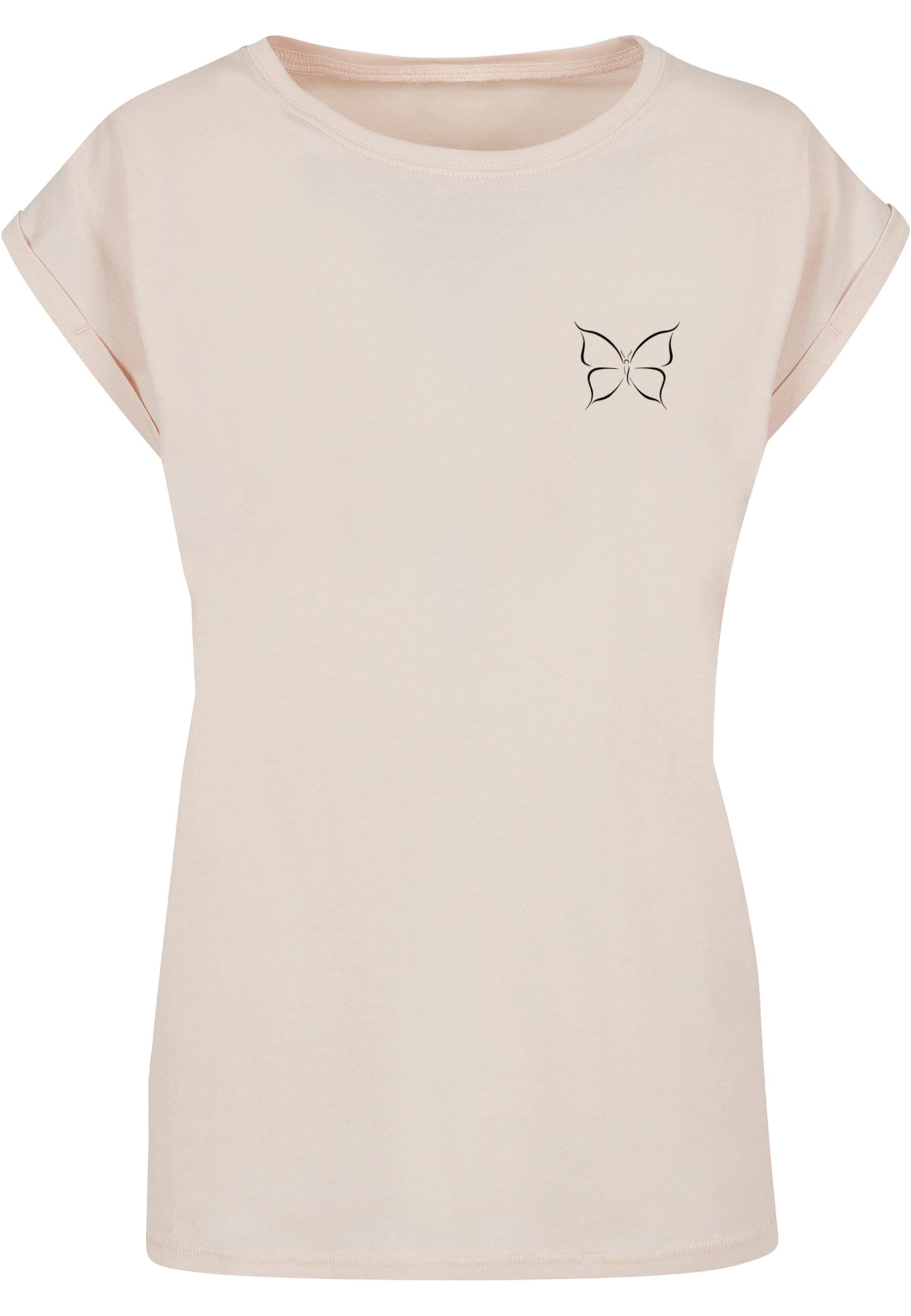 Merchcode T-Shirt "Merchcode Damen Ladies Spring - Butterfly T-Shirt" günstig online kaufen