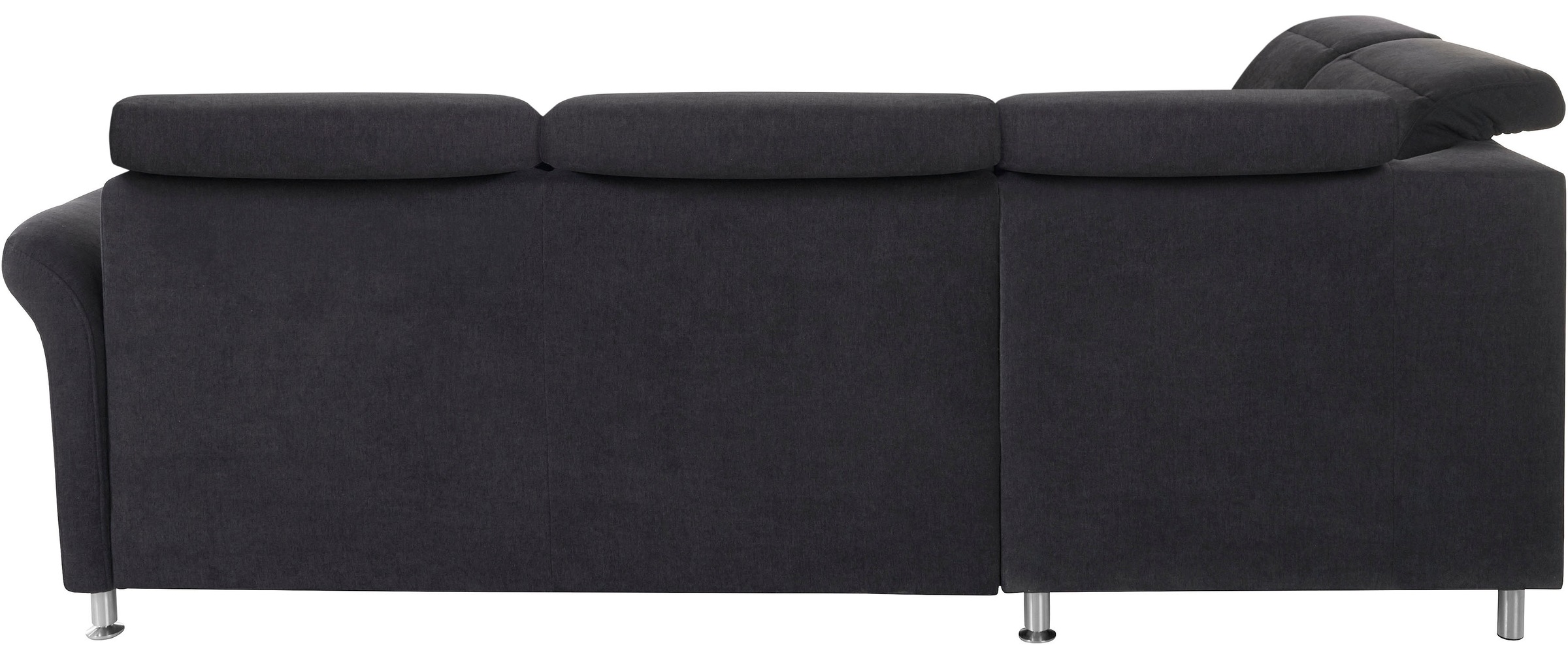 sit&more Ecksofa »Darwin L-Form«, inklusive Federkern, wahlweise mit Kopfteilverstellung, Bettfunktion