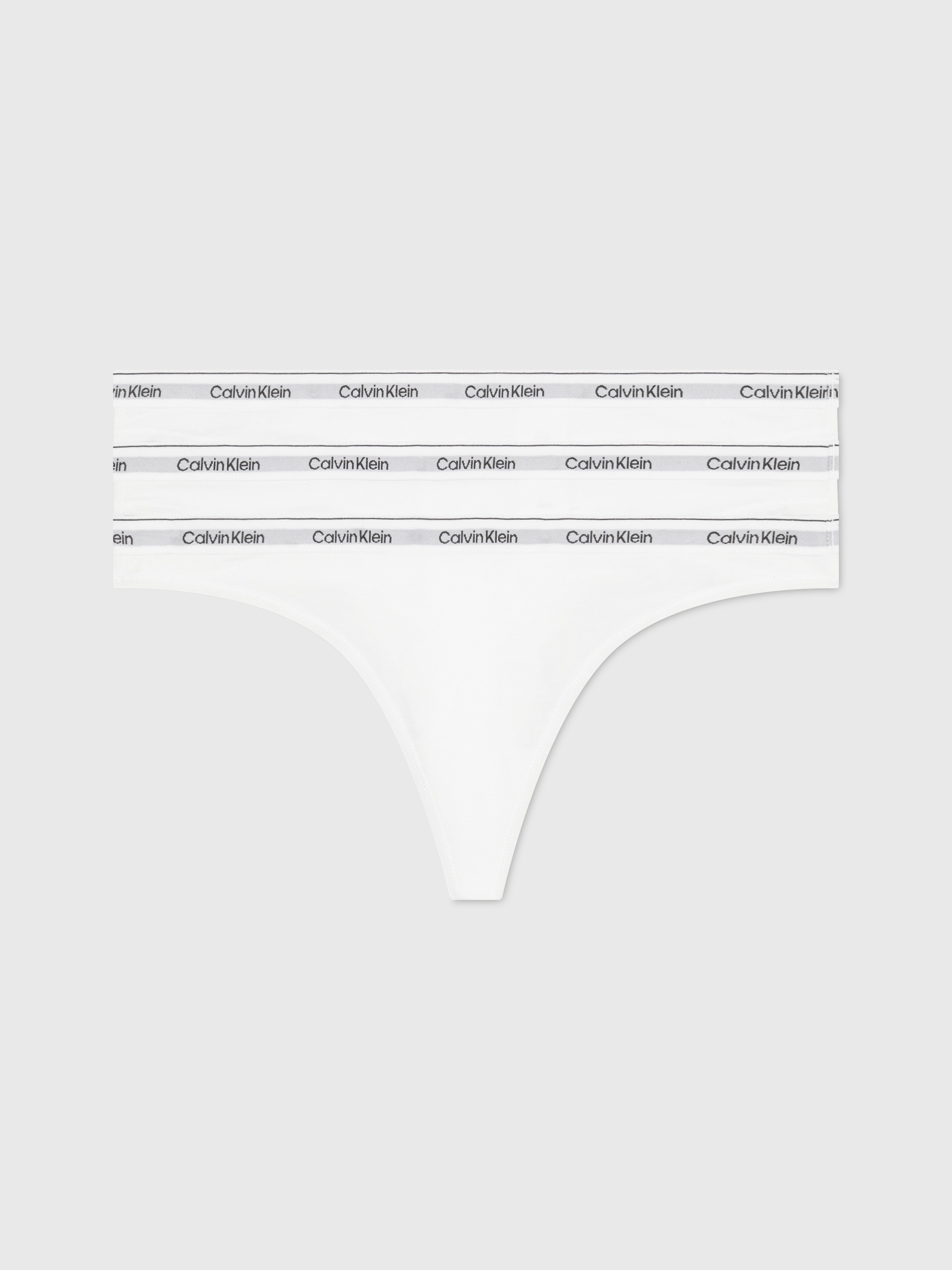 Calvin Klein Underwear Tanga "3 PACK THONG (LOW-RISE)", (Packung, 3 St., 3er-Pack), mit Logobund