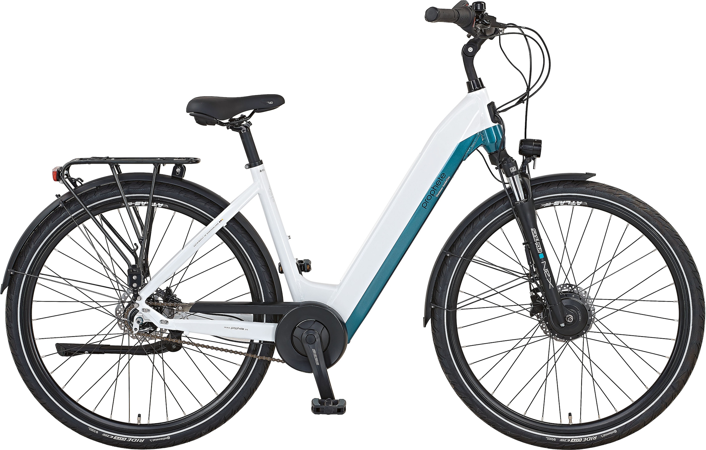 Prophete E-Bike »Prophete Geniesser InsideOne«, 7 Gang, Shimano, Nexus, Frontmotor 250 W