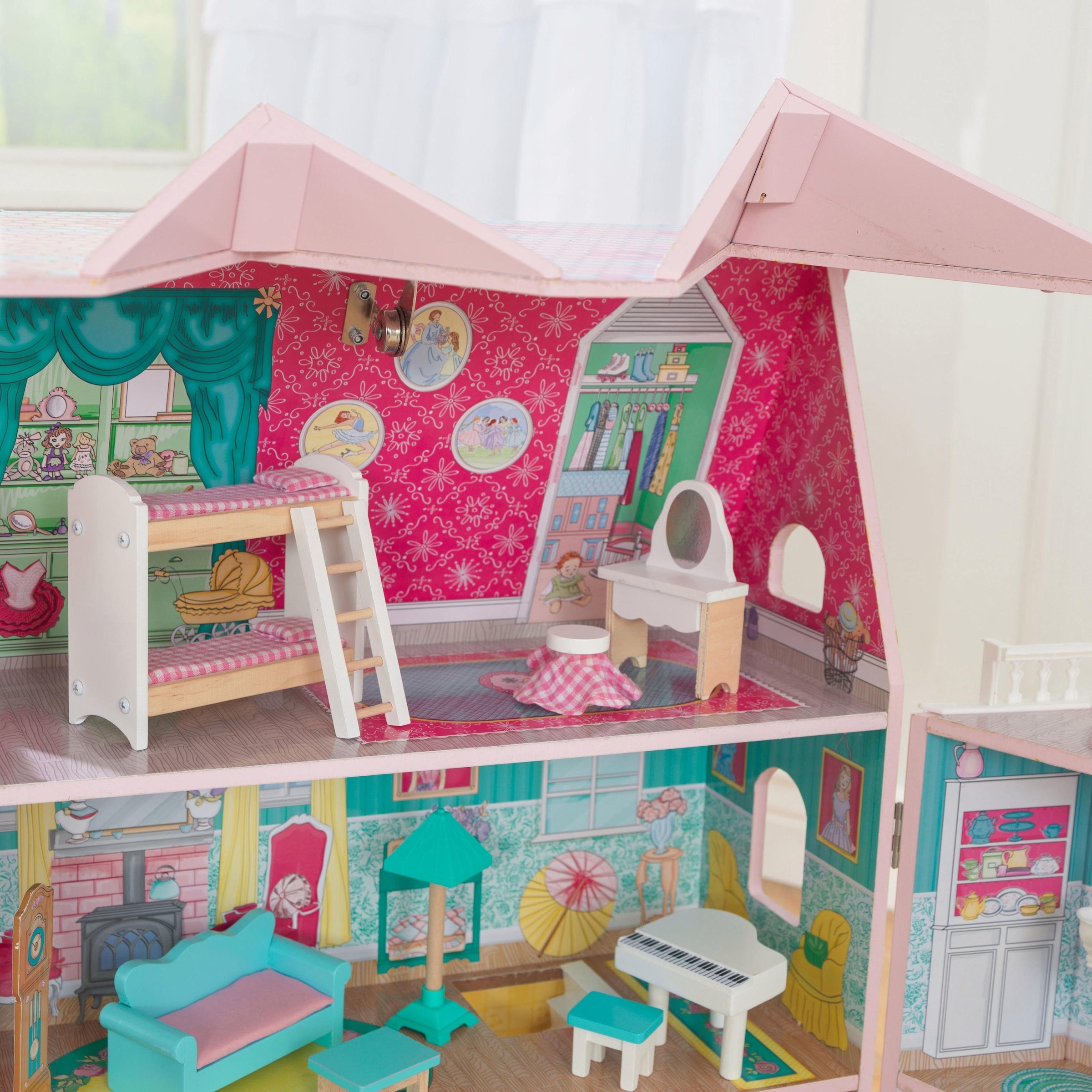 KidKraft® Puppenhaus »Abbey Manor«, inklusive Möbel