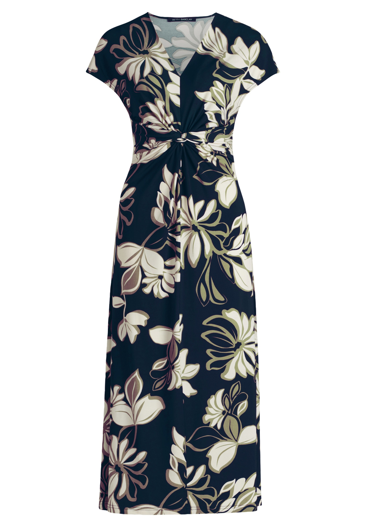 Betty Barclay Midikleid "Betty Barclay Midikleid mit Raffung" günstig online kaufen