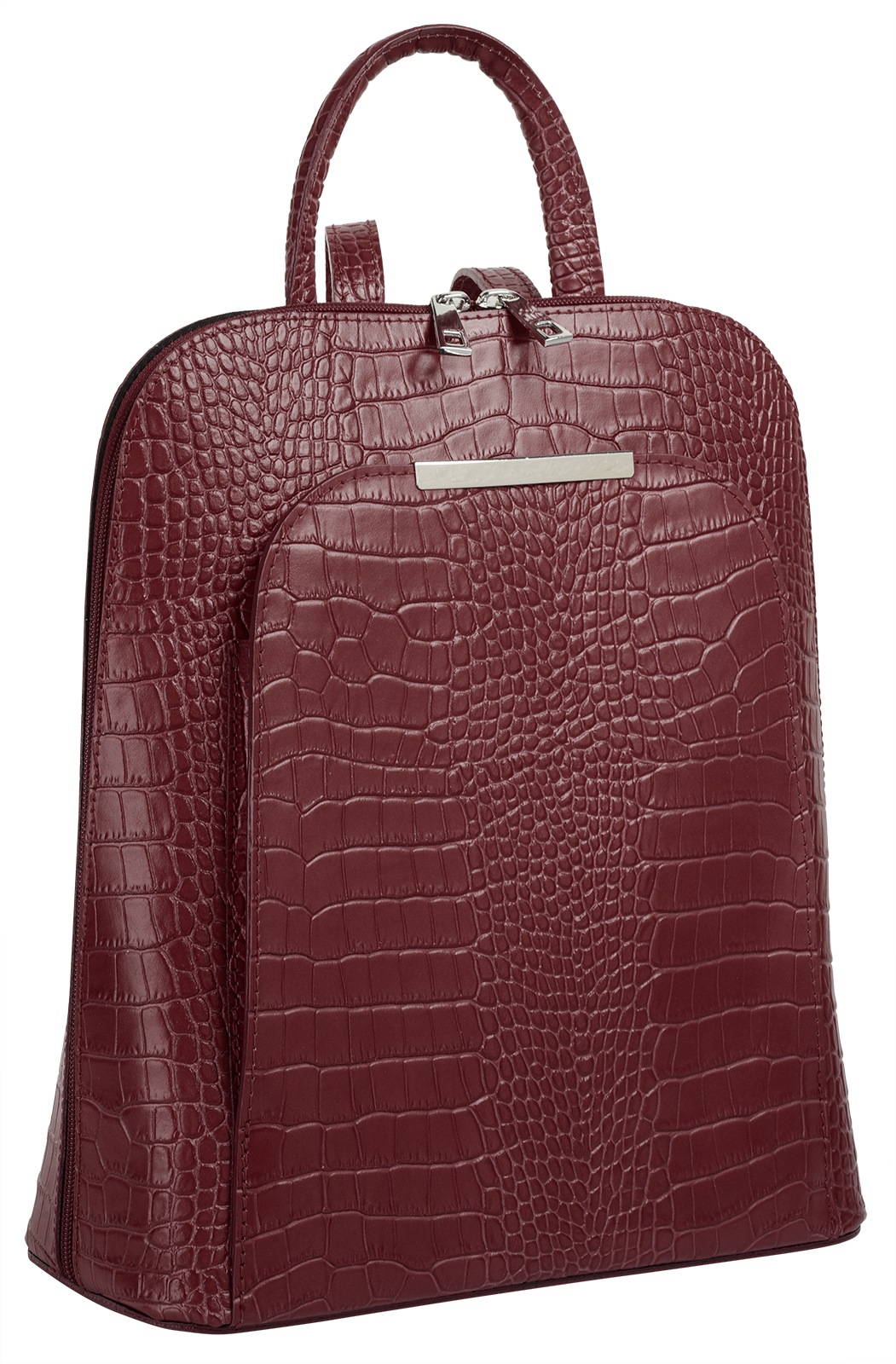 Cluty Cityrucksack, echt Leder, Made in Italy