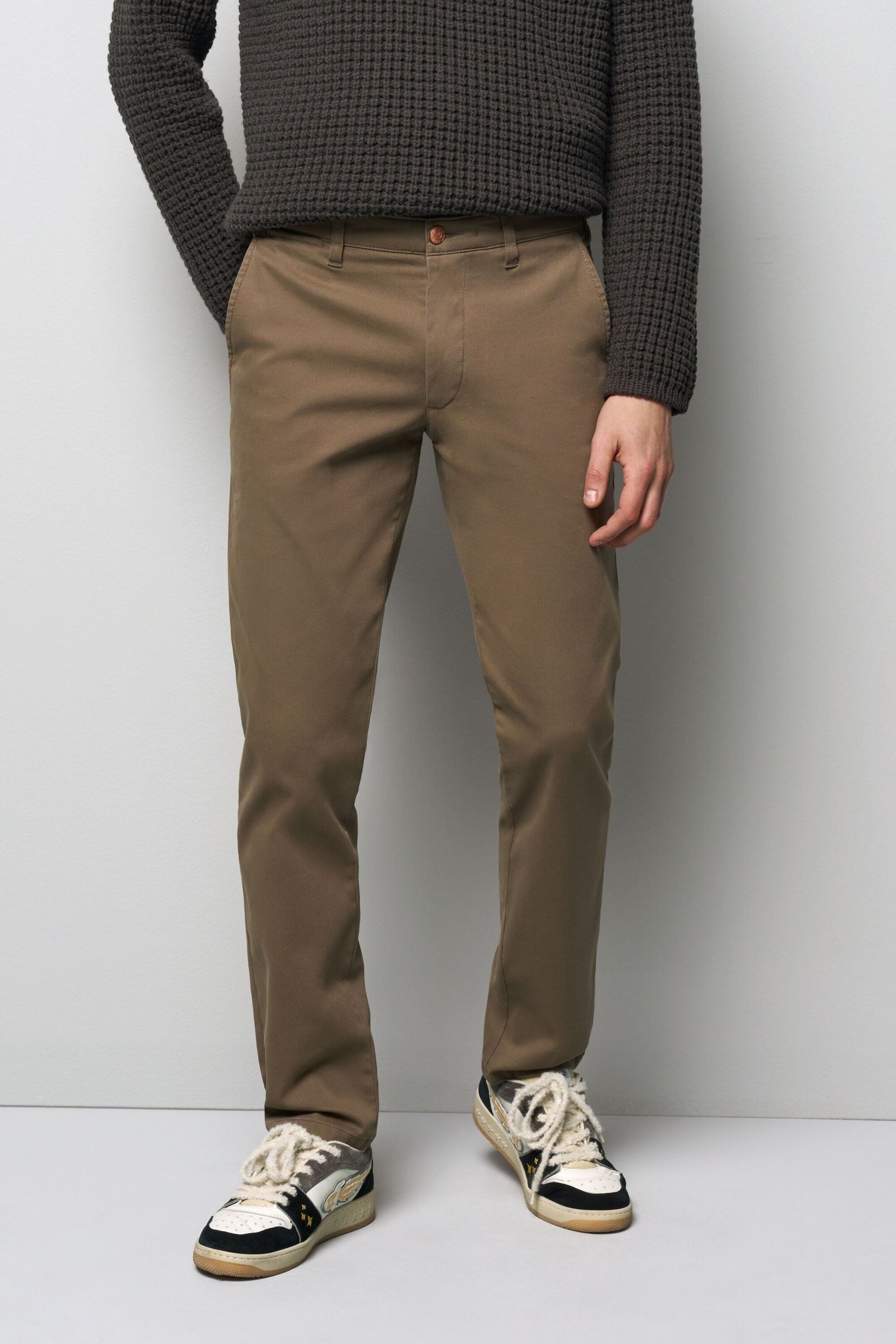 MEYER Chinos "M5.Chino" M5 Chino Gefertigt aus BIO-Baumwolle günstig online kaufen