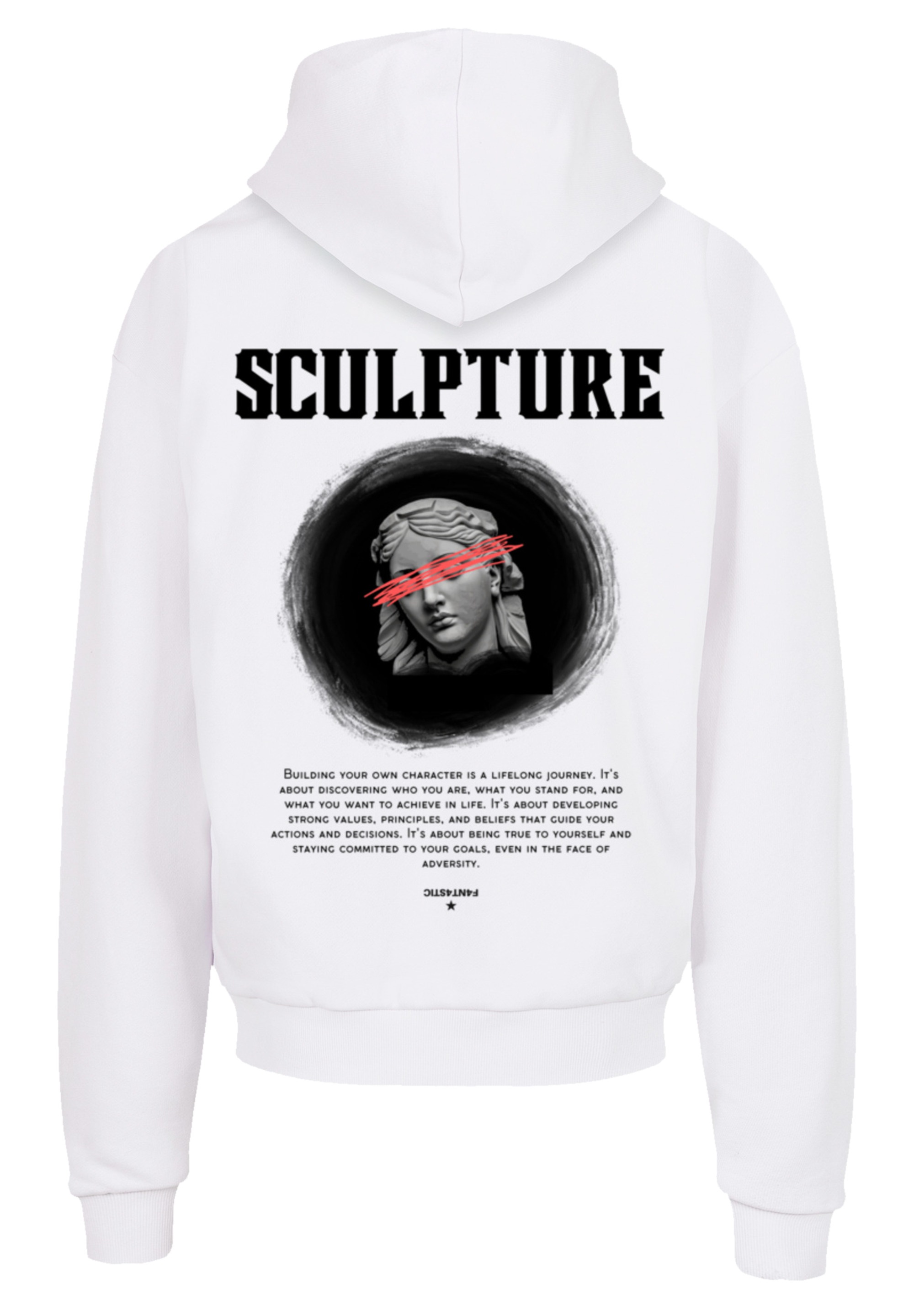 F4NT4STIC Kapuzenpullover "SCULPTURE HOODIE", Print