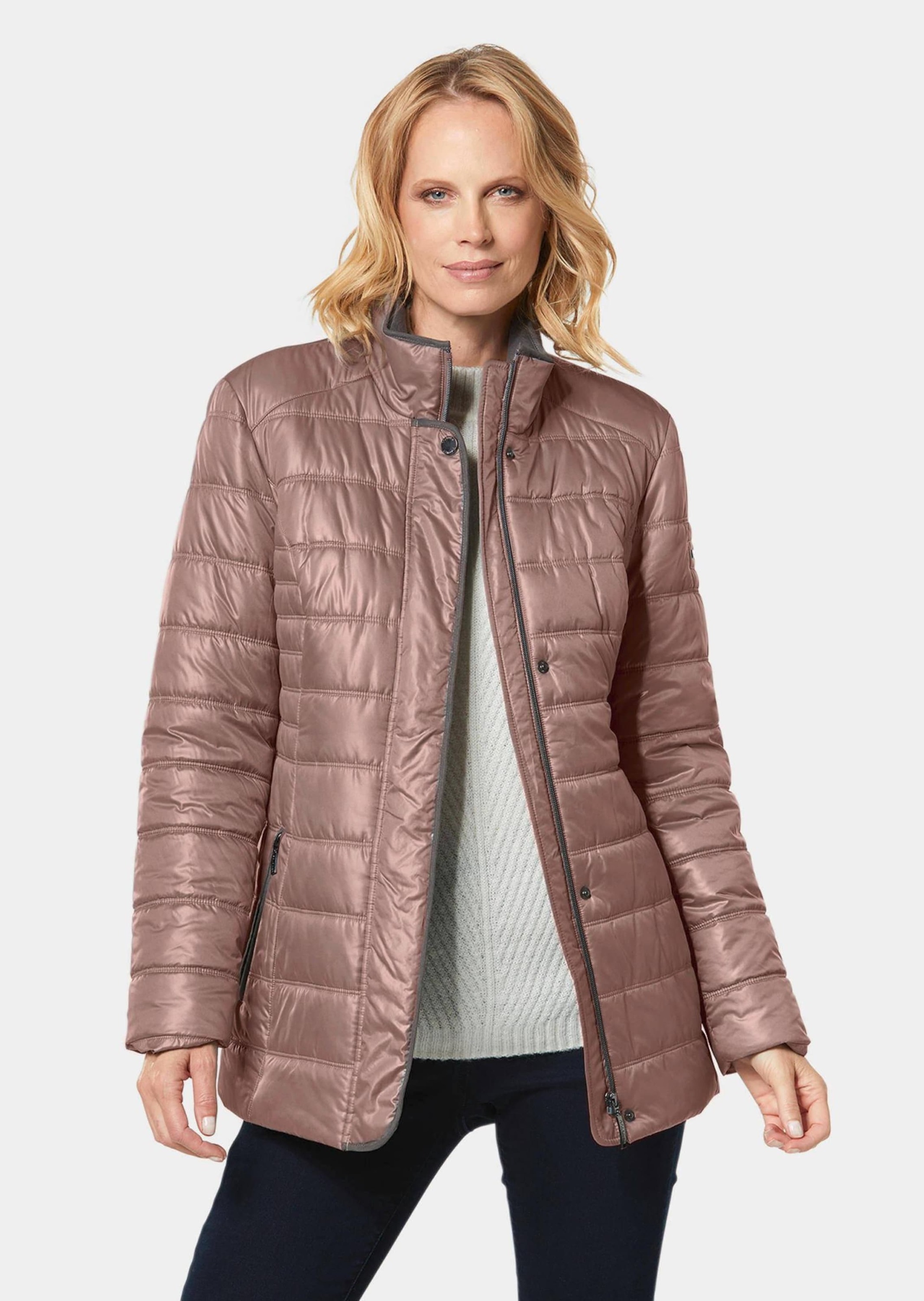 GOLDNER Winterjacke "Kurzgröße Detailreiche Steppjacke" günstig online kaufen
