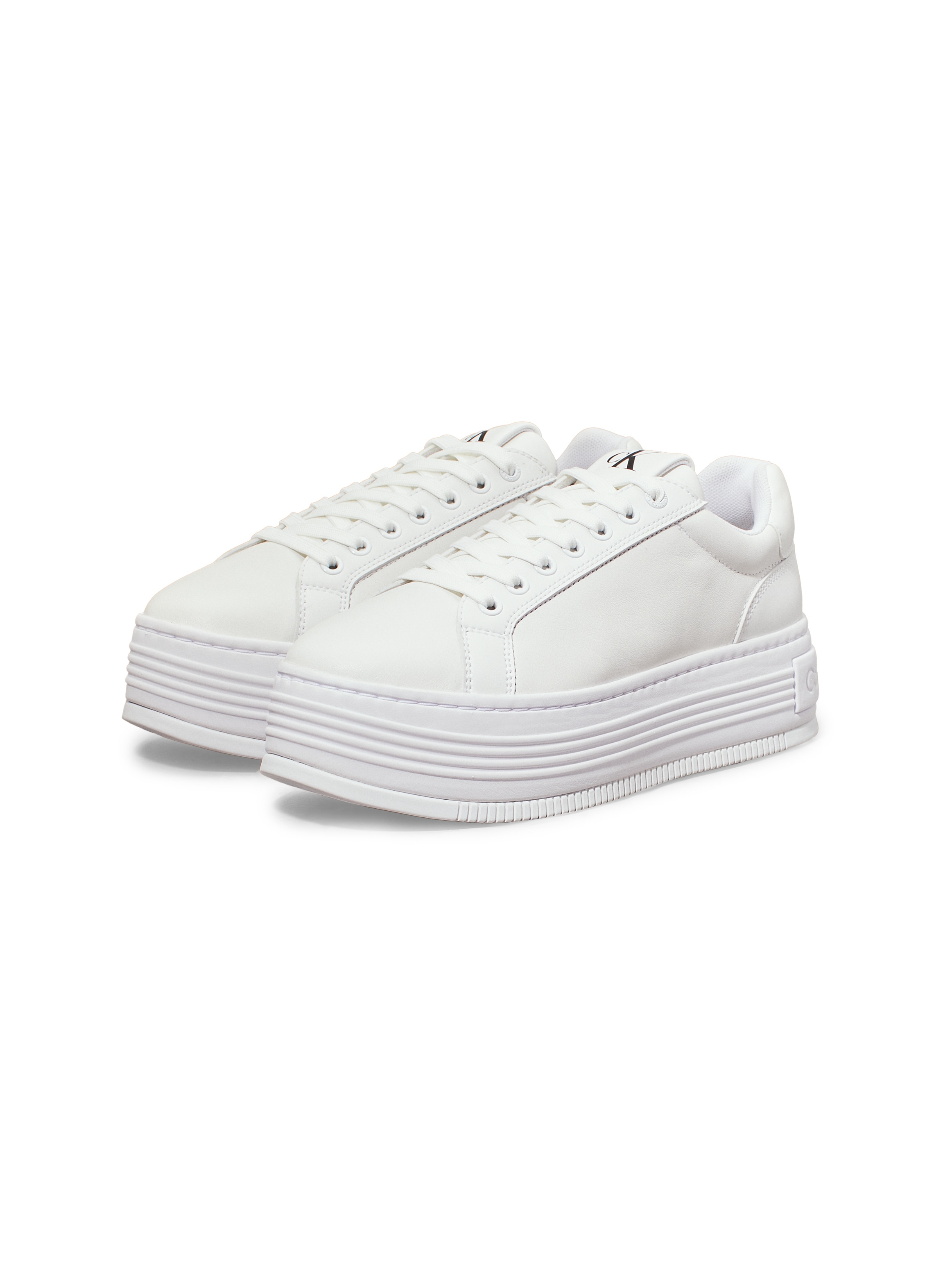 Calvin Klein Jeans Plateausneaker "BOLD PLATF LOW OH MG LTH", Halbschuh, Sc günstig online kaufen