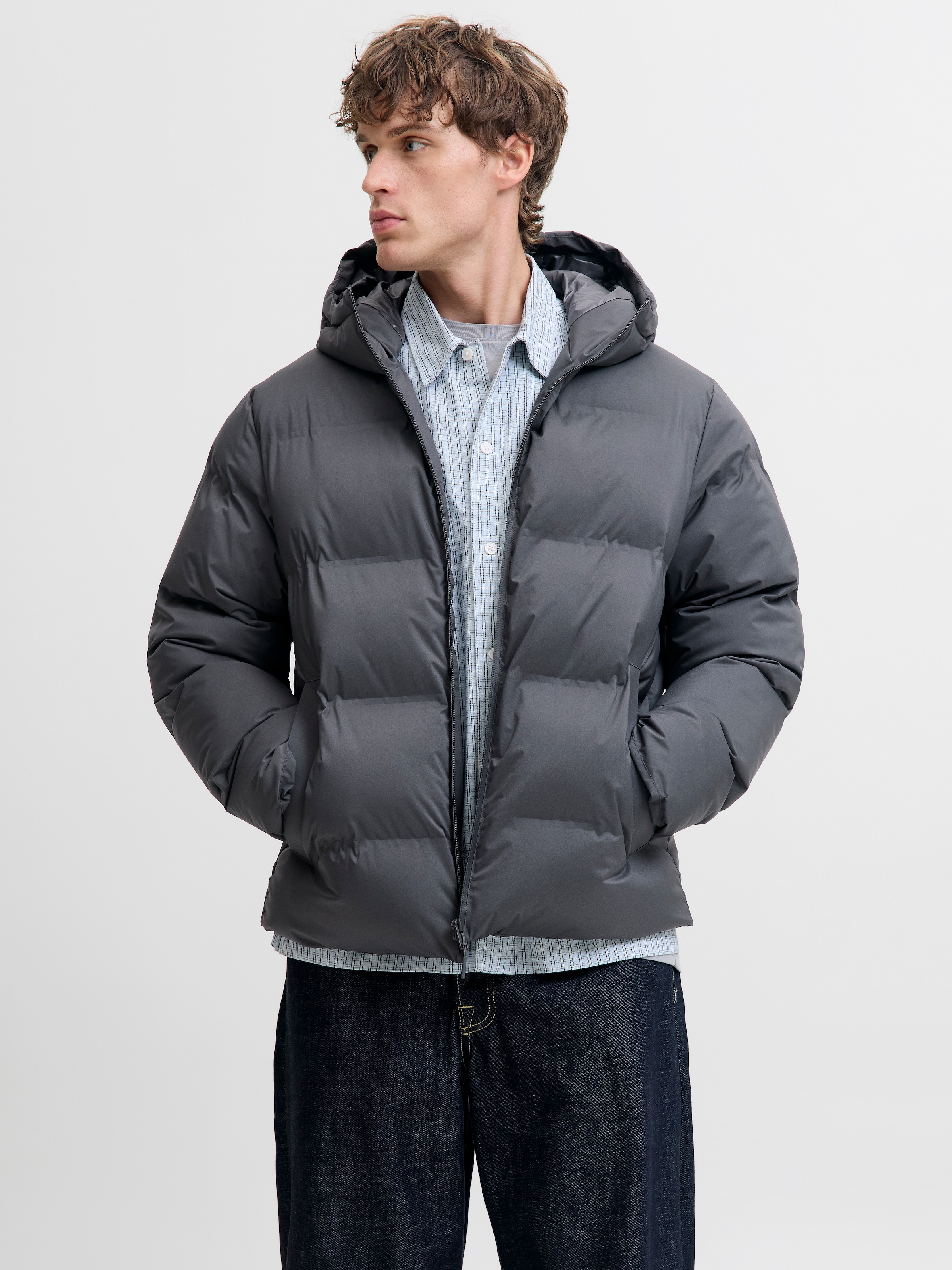 Jack & Jones "JJKAITO PUFFER JACKET BF" mit Kapuze günstig online kaufen