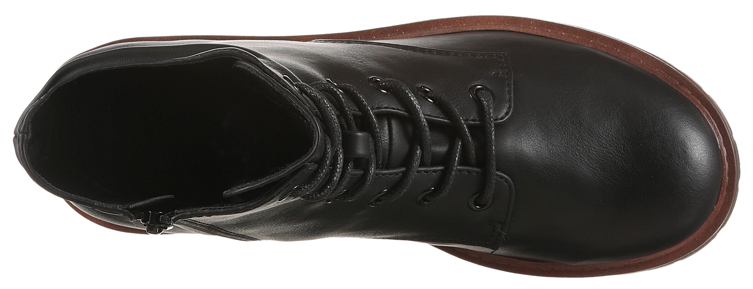 Aniston SHOES Schnürboots, Stiefelette, Schnürboots, Blockabsatz - NEUE KOLLEKTION