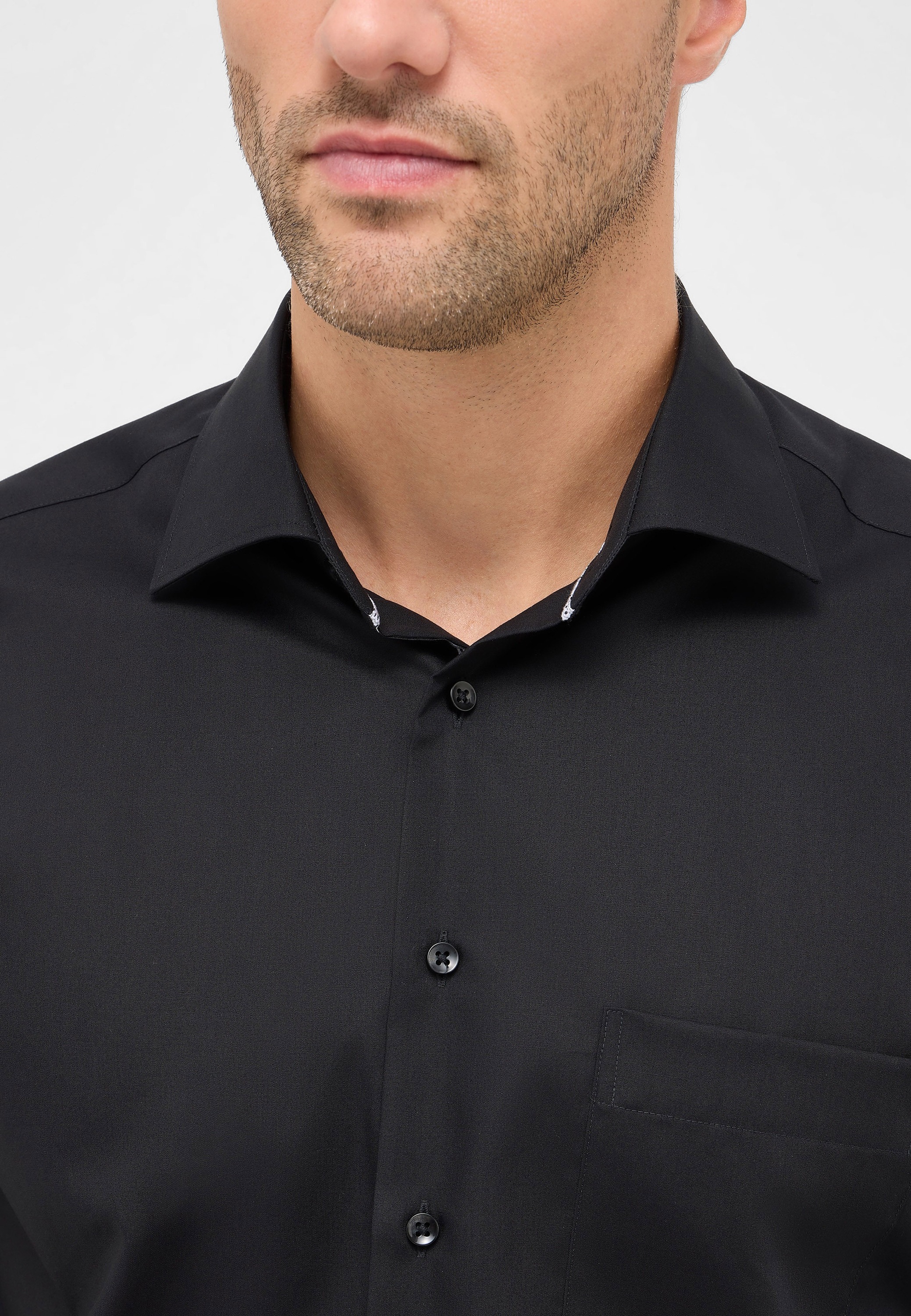 Thumbnail - Eterna Langarmhemd "MODERN FIT" NON IRON (bügelfrei)