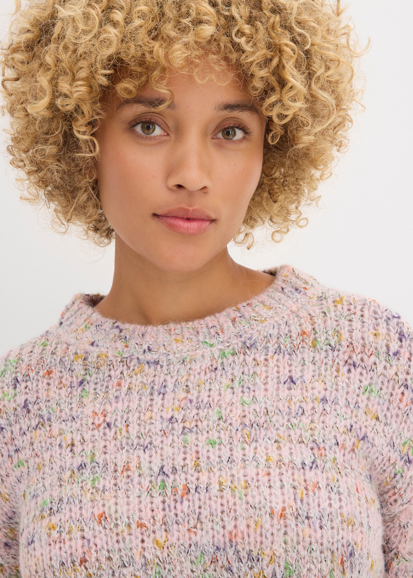 bonprix Strickpullover mit Rundhalsausschnitt, in Oversize-Passform, im Casual-Stil