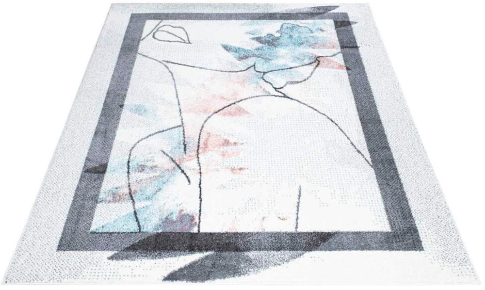 Carpet City Teppich "YOUNG953" rechteckig 11 mm Höhe Moderner Jugend- Kinde günstig online kaufen