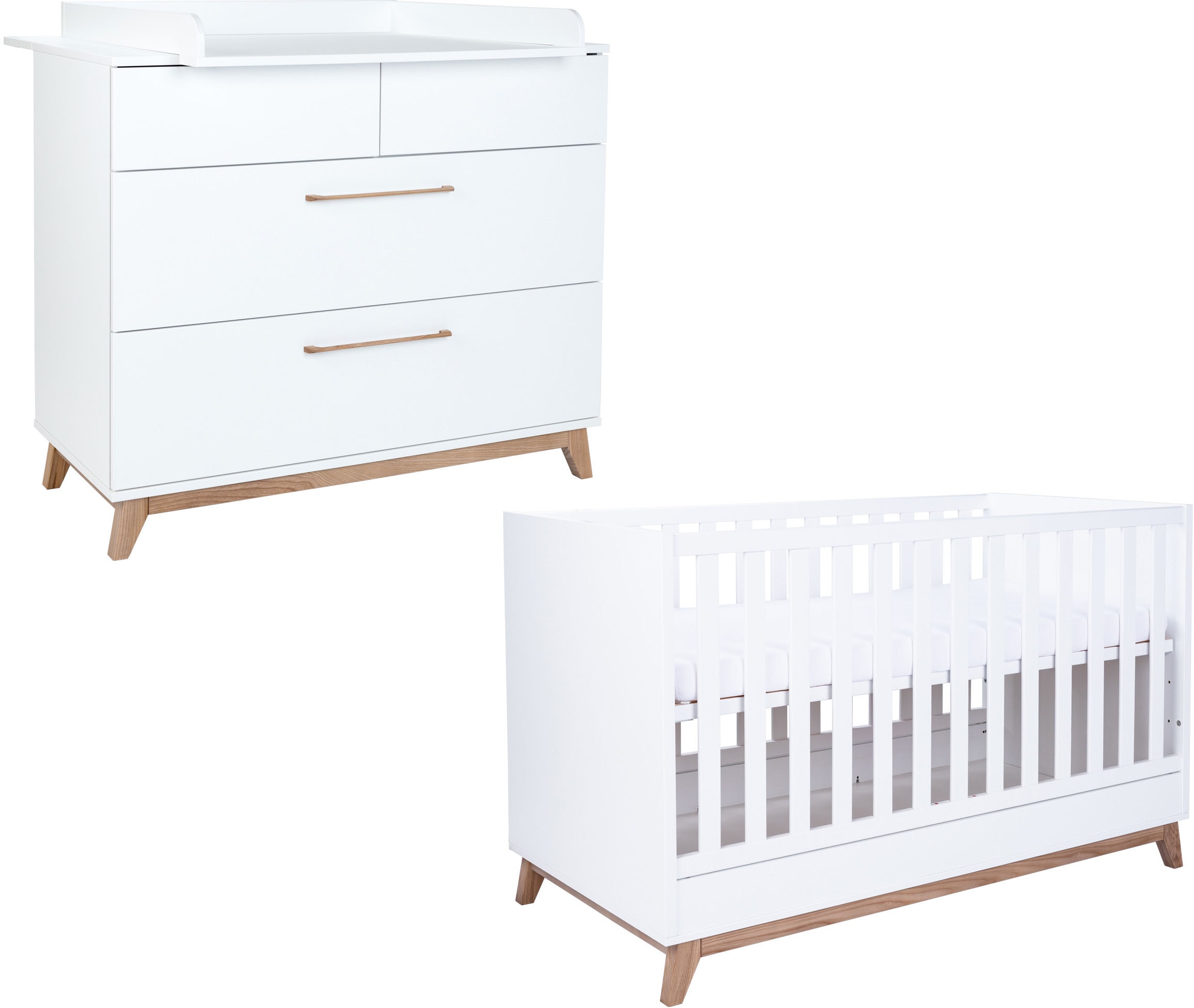 arthur berndt Babymöbel-Set "Babyzimmer Set "Lina" 2-teilig" Spar-Set, Baby günstig online kaufen