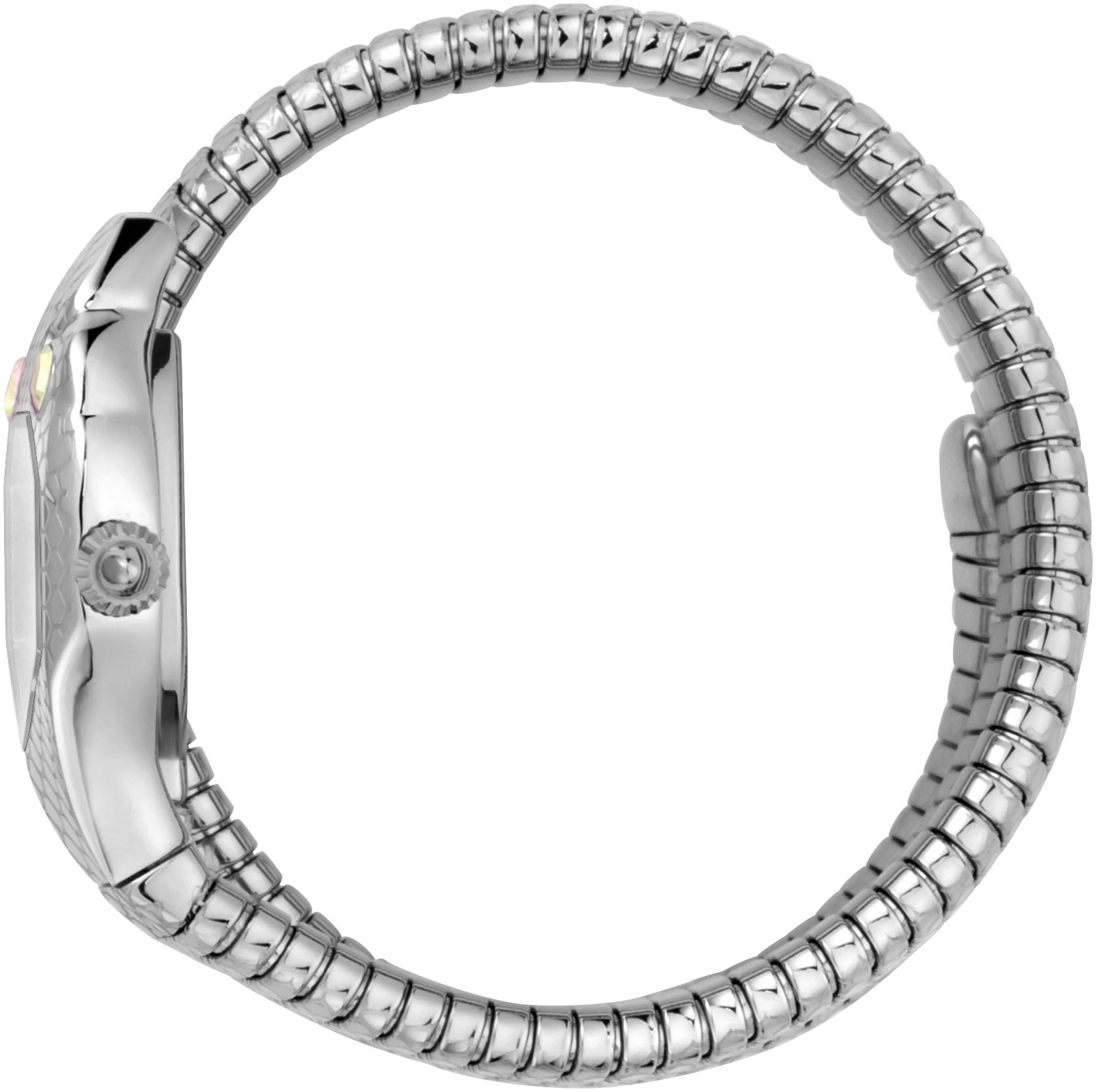 Just Cavalli Time Quarzuhr »Serpente doppio«, Damenuhr, Armbanduhr, Edelstahlarmband