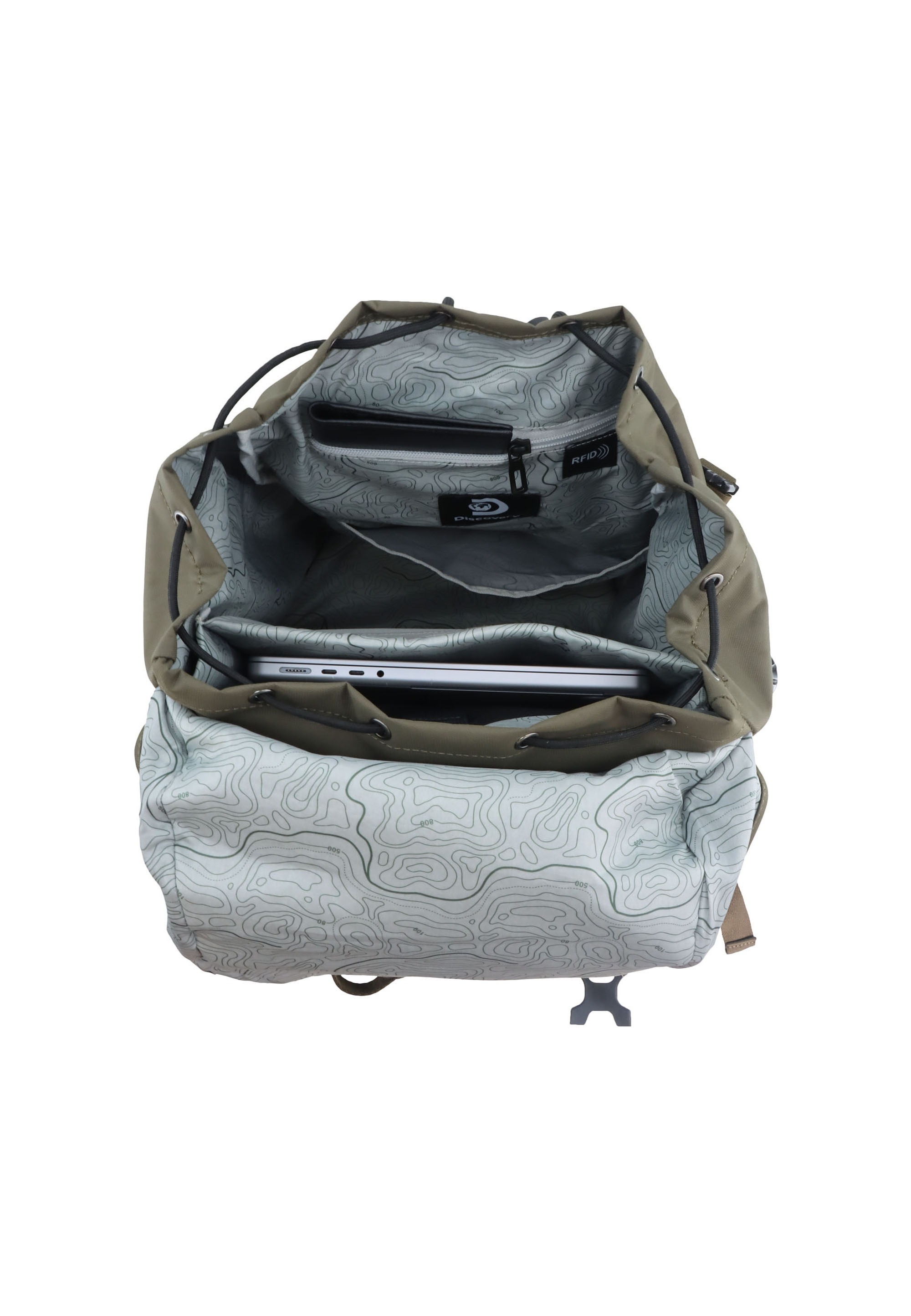 Discovery Sportrucksack »Downtown« aus robustem RPET-Polyester