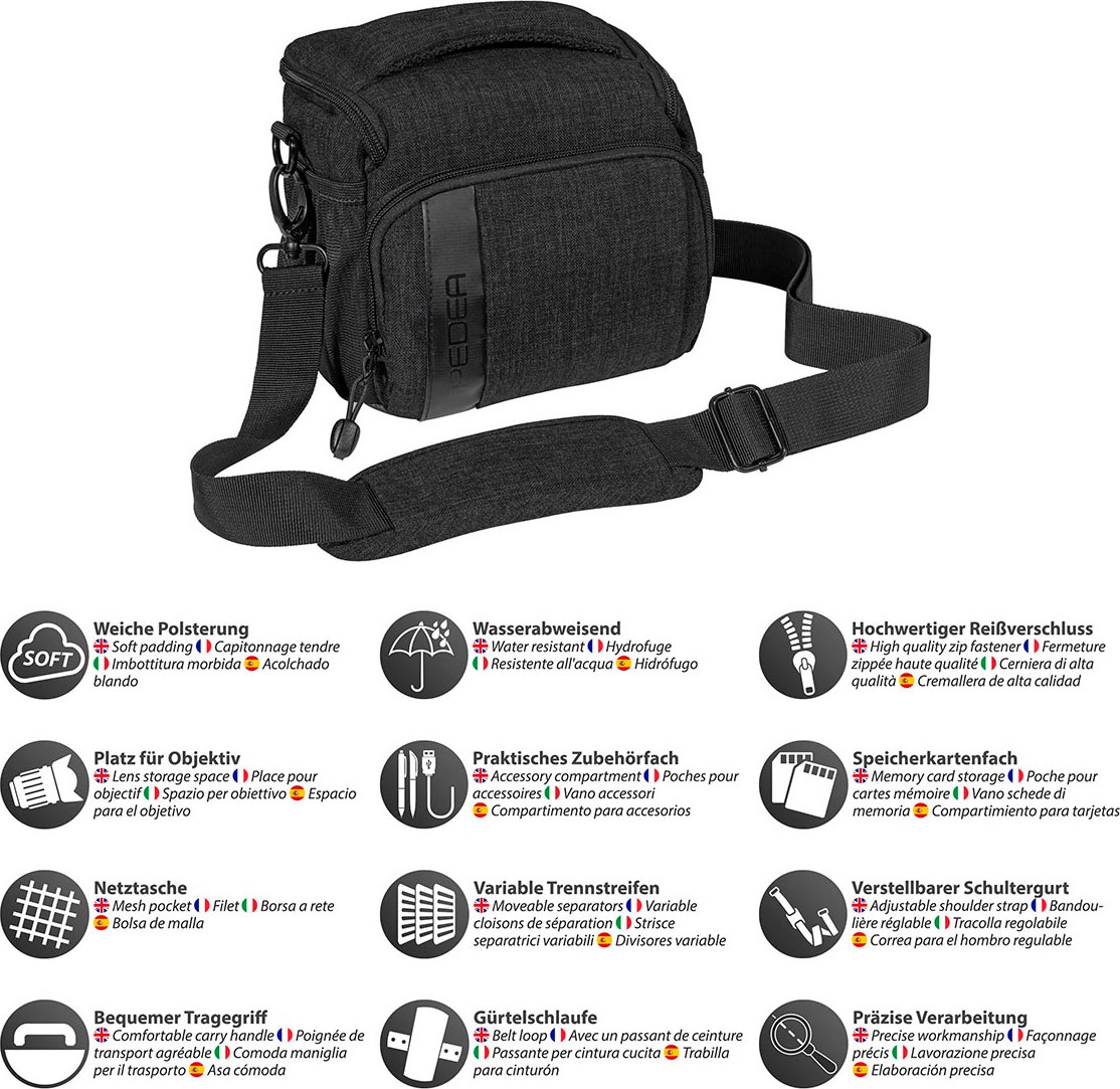 PEDEA Kameratasche »FASHION Gr. L«