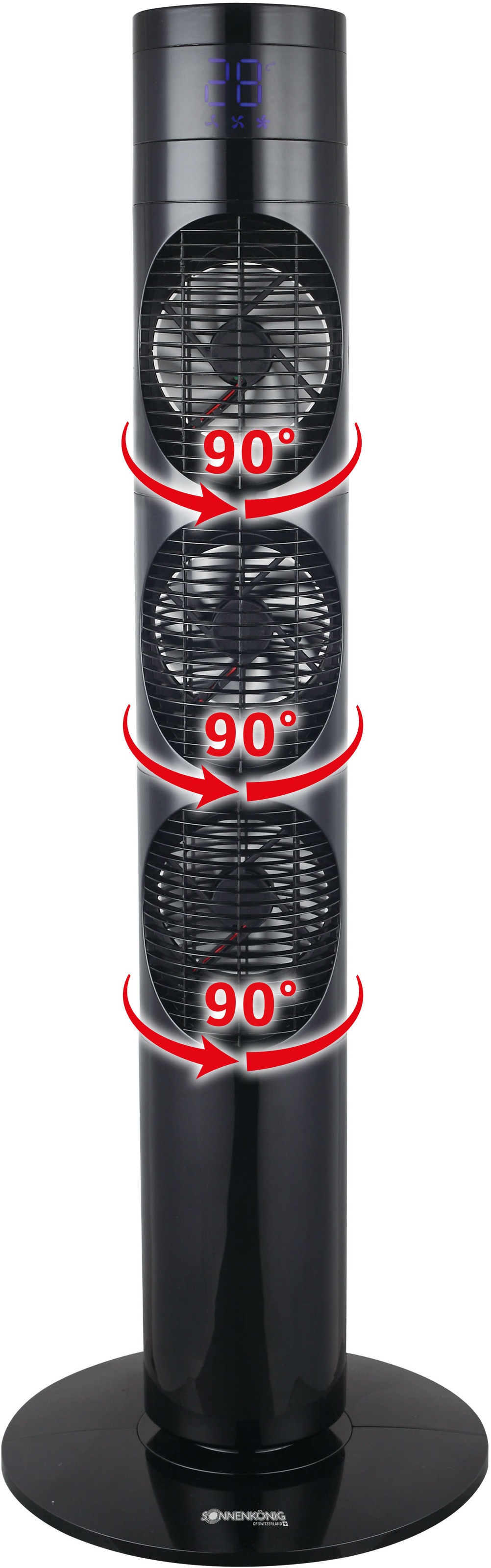 Sonnenkönig Turmventilator "Dolmen 3, Leistung 20W, 3 Modi, energieeffizien günstig online kaufen