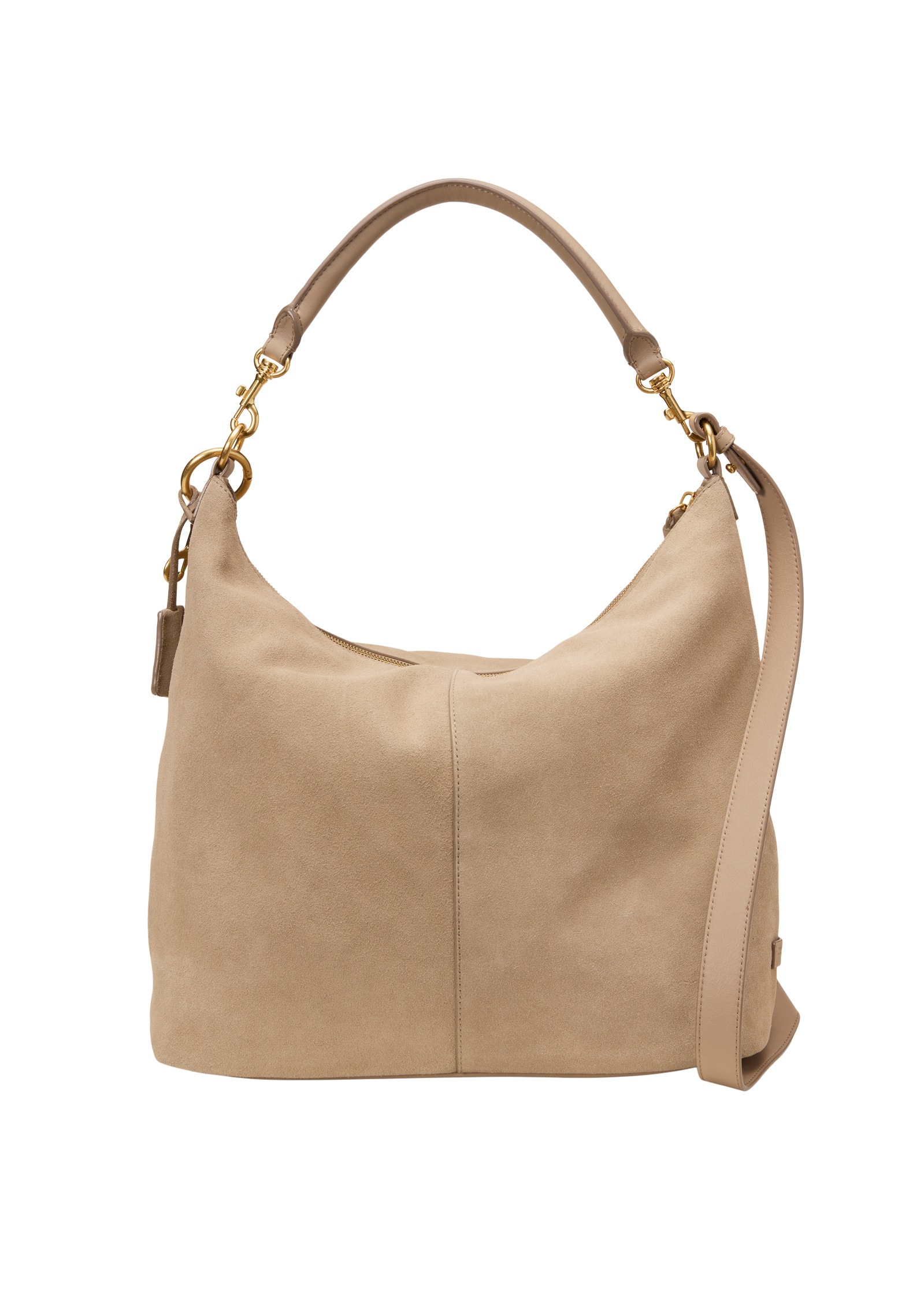 Marc O'Polo Umhängetasche »aus softem Velours-Rindleder«