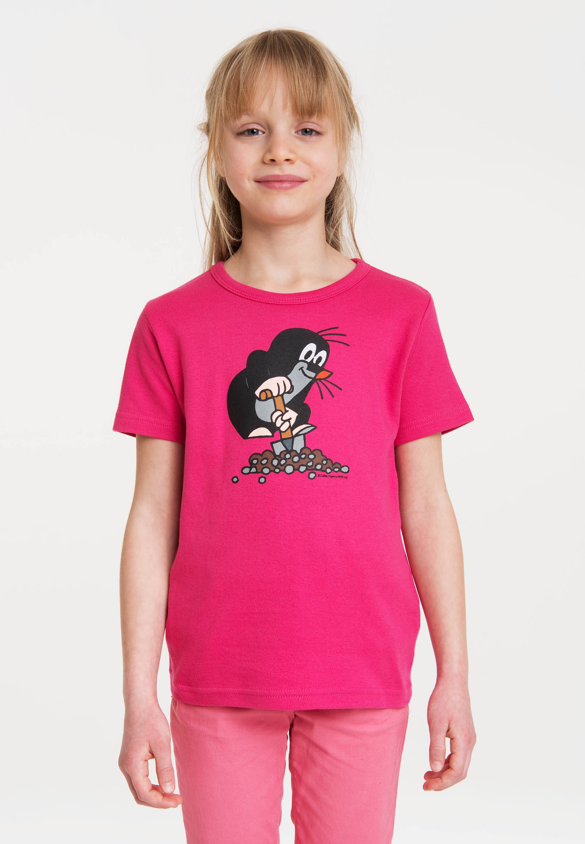 LOGOSHIRT T-Shirt »Der Kleine online niedlichem Maulwurf«, BAUR Frontdruck | kaufen mit
