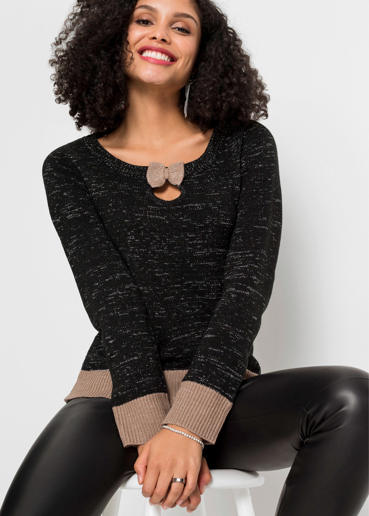 bonprix Strickpullover, Pullover günstig online kaufen