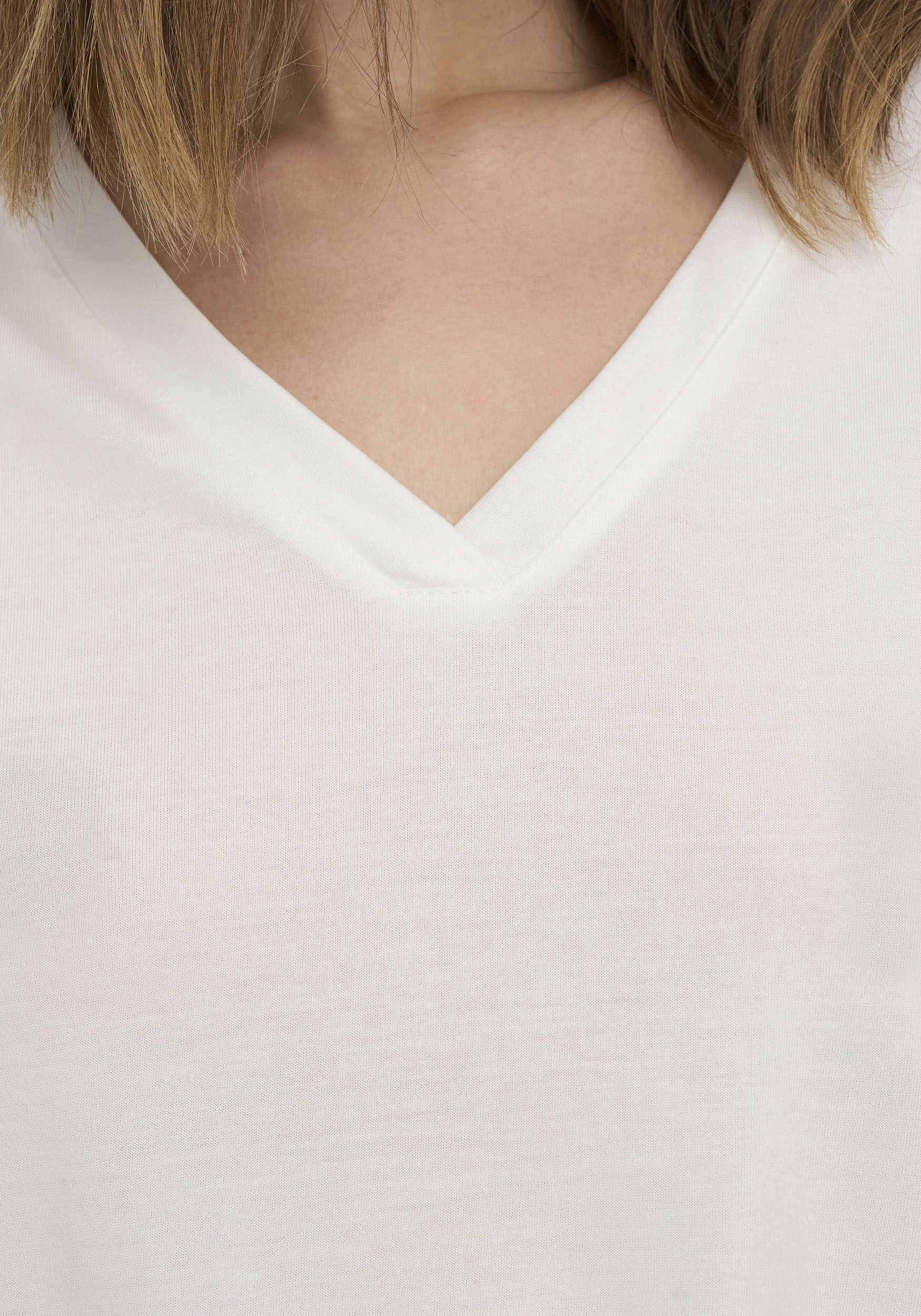 Thumbnail - ONLY V-Shirt "ONLFREE S/S MOD.V-NECK TOP JRS NOOS"