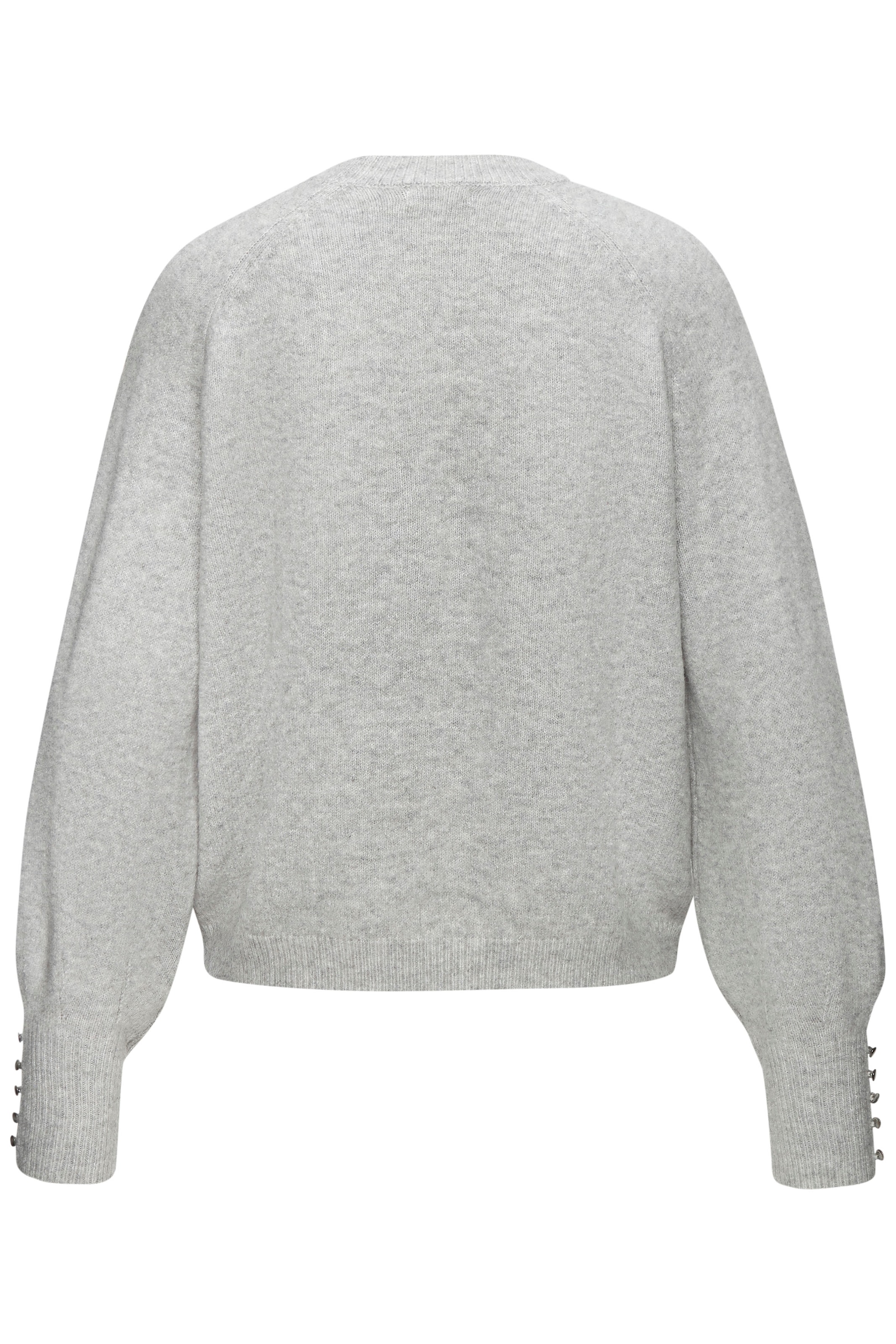 LASCANA Rundhalspullover, mit Zierknöpfen, Winterpullover, kuschelig