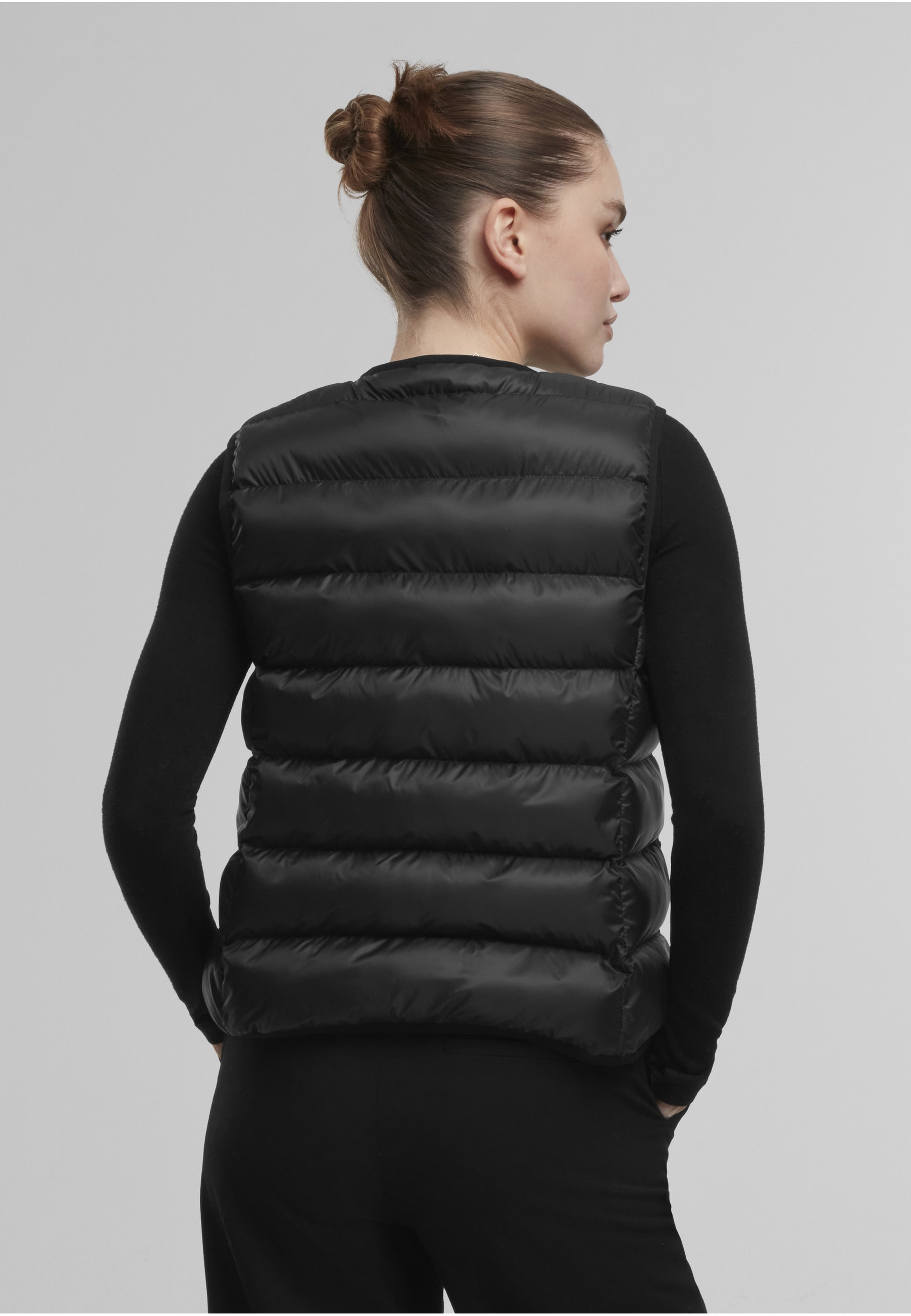 URBAN CLASSICS Steppweste »Urban Classics Ladies Button Puffer Vest«