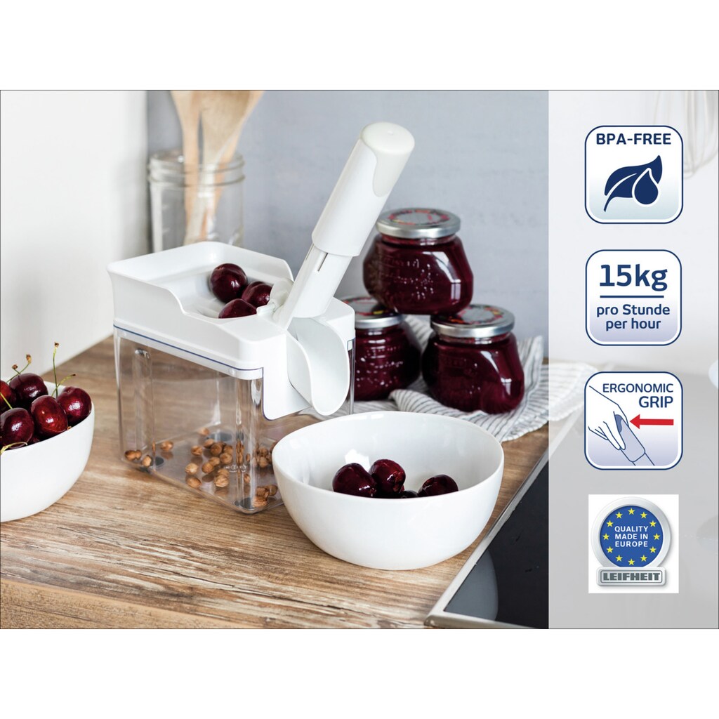 Wohnen Haushaltswaren Leifheit Entkerner »Cherrymat 3.0«, (1 tlg.), spülmaschinenfest Wohnen Haushaltswaren Leifheit Entkerner »Cherrymat 3.0«, (1 tlg.), spülmaschinenfest