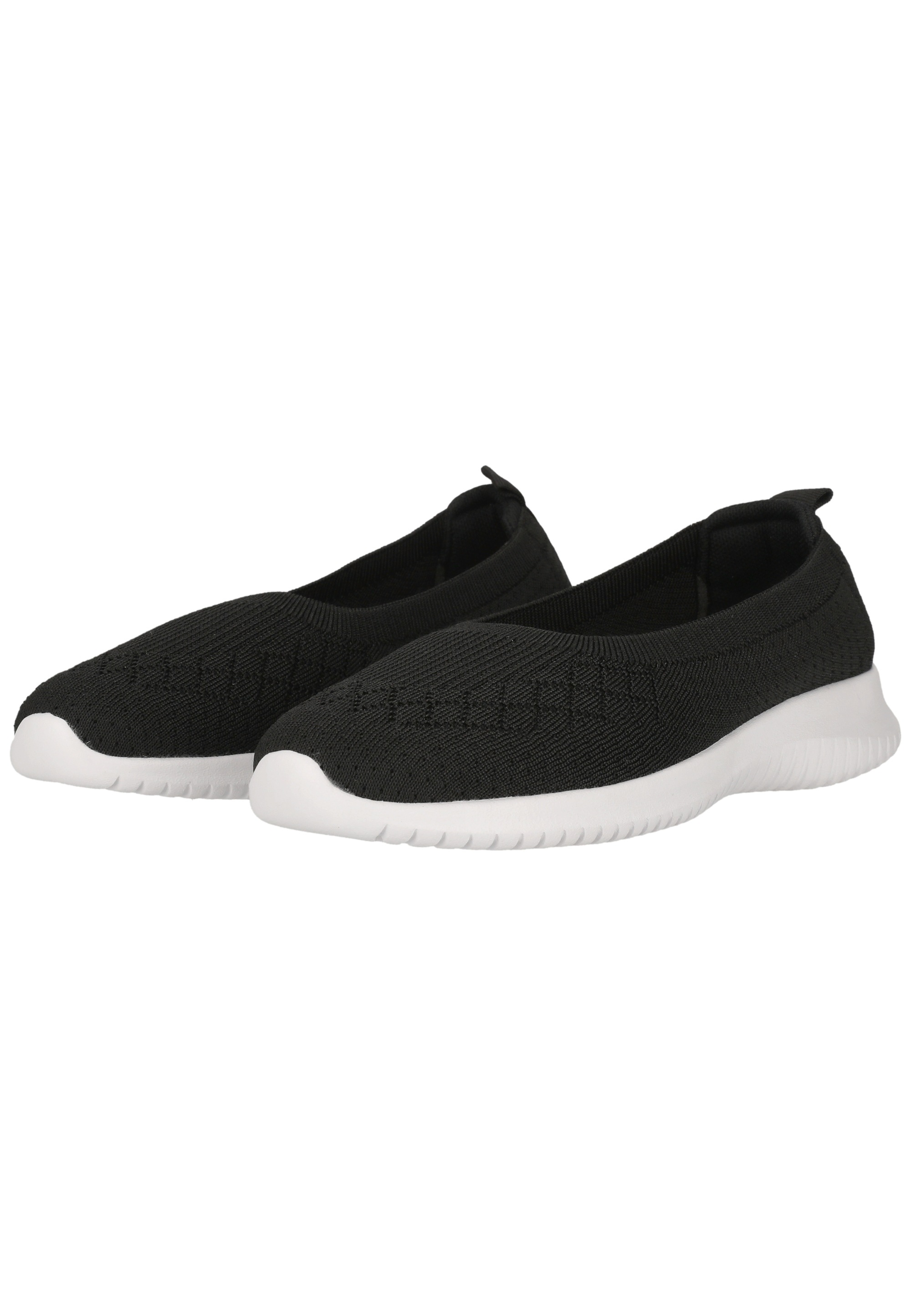 Slipper ENDURANCE "Pavia", Damen, Gr. 38, schwarz, weiß, Kunstfaser, Schuhe Slipper, atmungsaktiv 3