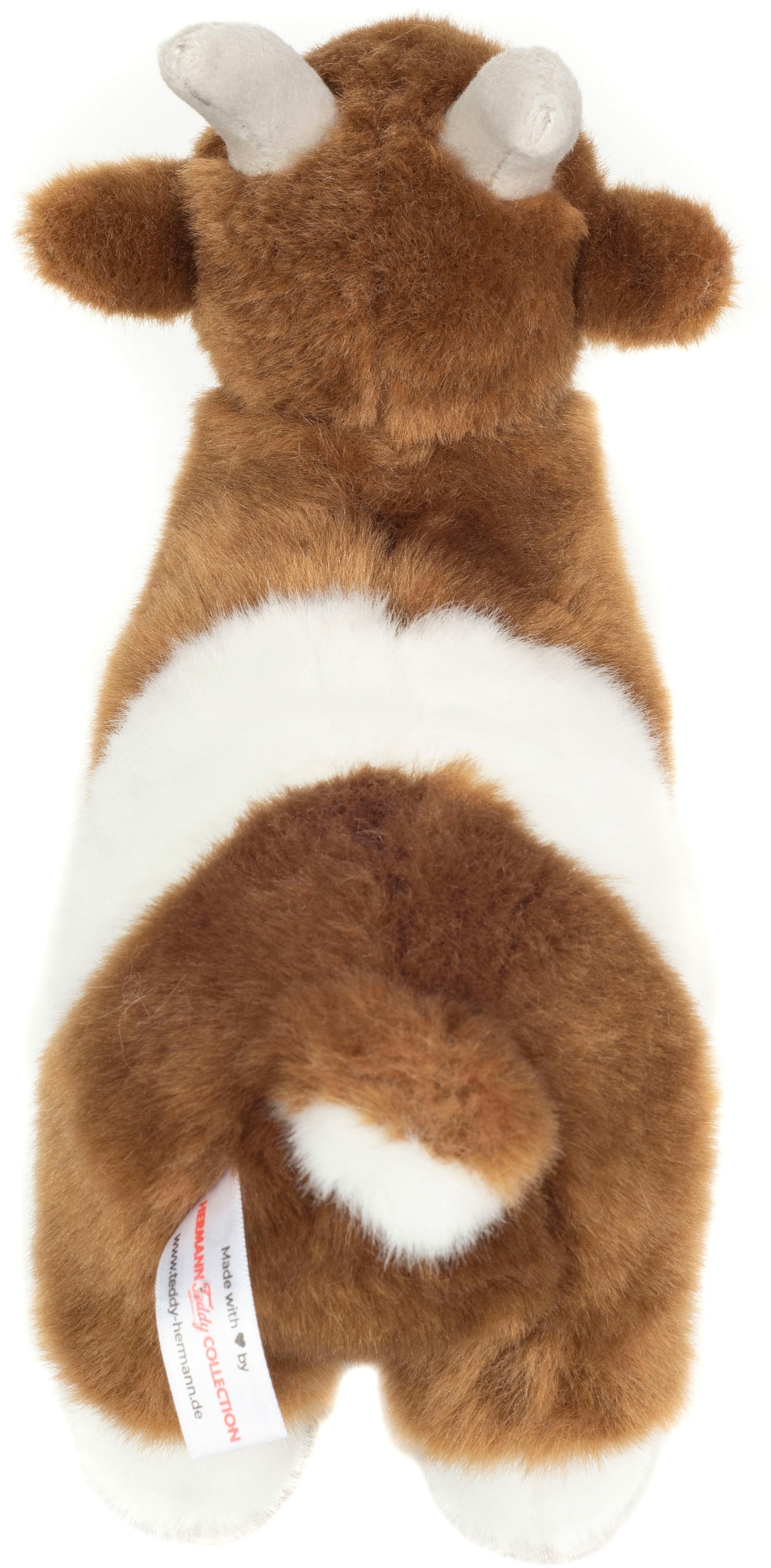 Teddy Hermann® Kuscheltier »Ziege 22 cm, braun/weiß«, zum Teil aus recyceltem Material