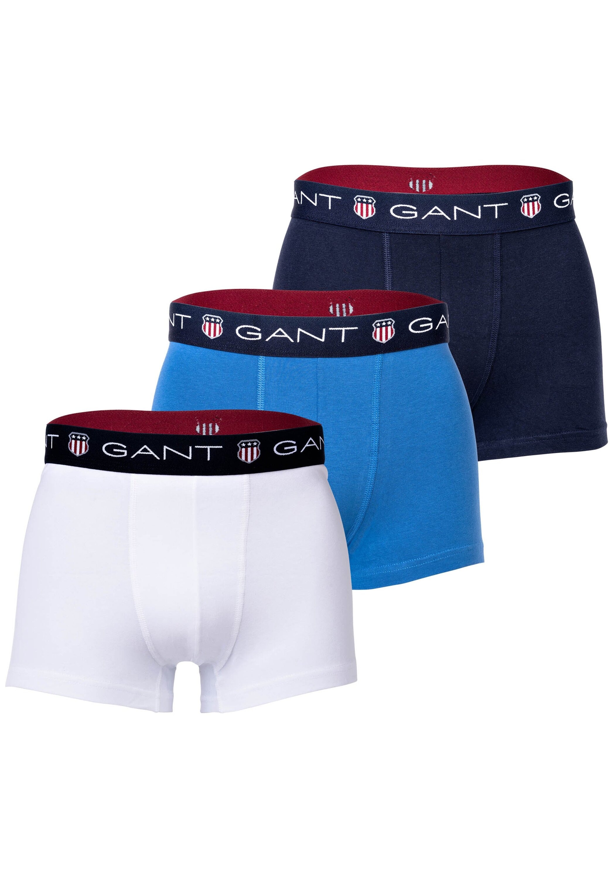 Gant Boxershorts "Boxershort SHIELD TRUNK 3-PACK 3er Pack" günstig online kaufen