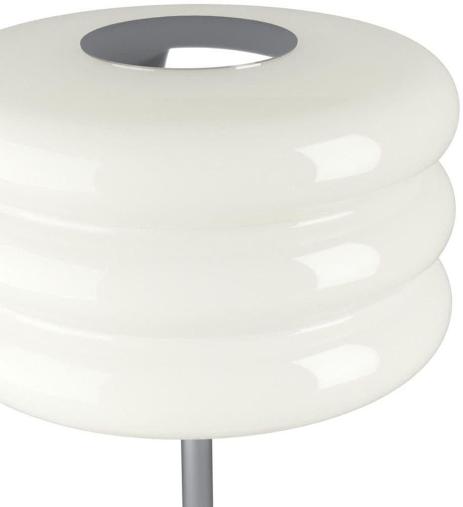 EGLO LED Tischleuchte »TORTORA« E14 1 Stk. Tischlampe, Lampe, Schlafzimmerlampe, chrom Glas, H:30 cm, Ø 20 cm