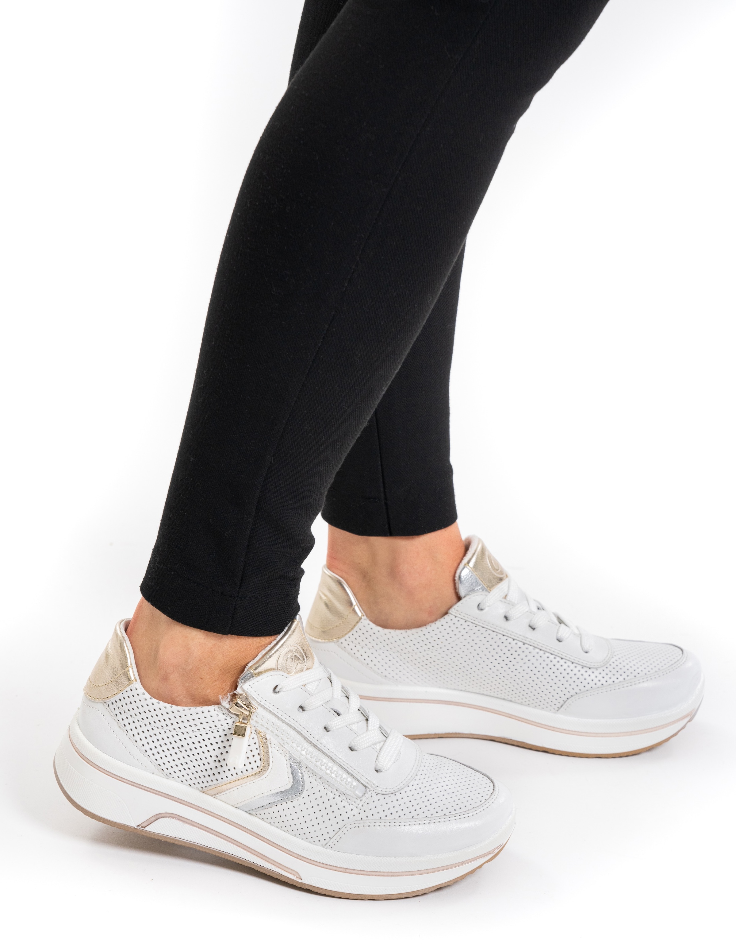 Ara Sneaker »SAPPORO«, Freizeitschuh, Komfortschuh, Reha Schuh in H-Weite (= sehr weit)