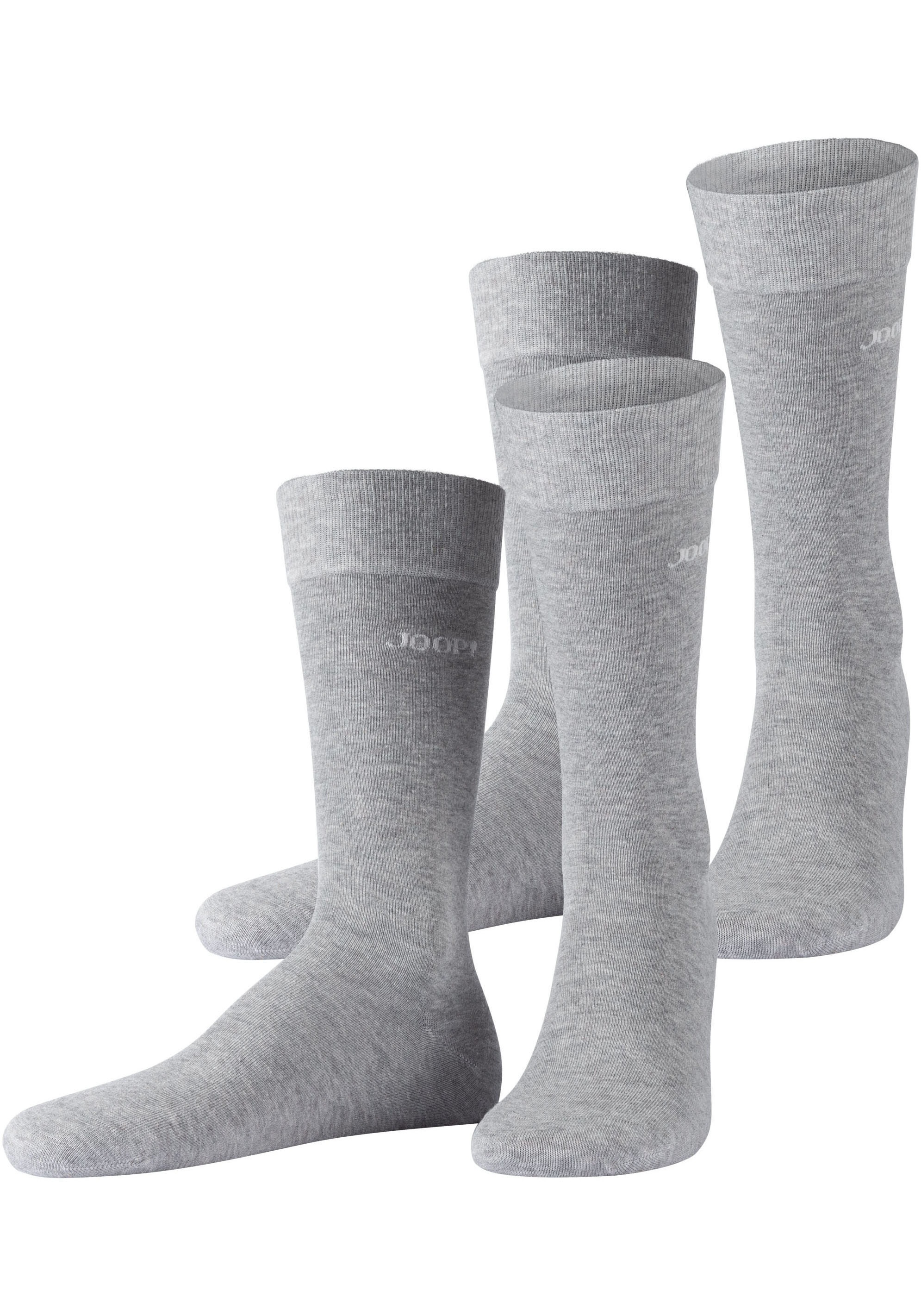 JOOP! Socken »premium essentials«, (4er Pack), Premium Essentials, verstärkte Ferse, haltbare Spitze