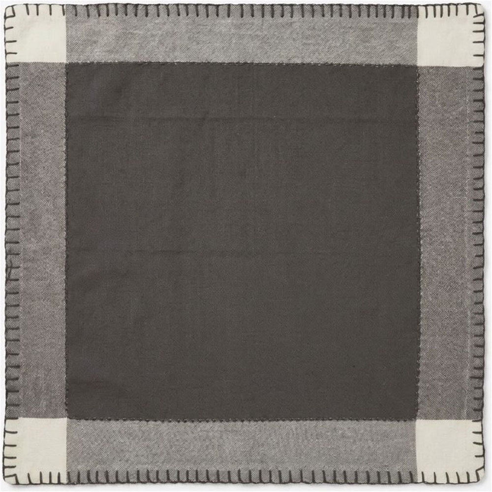 Home affaire Serviettenhalter »Serviette in grautöne 6erSet«