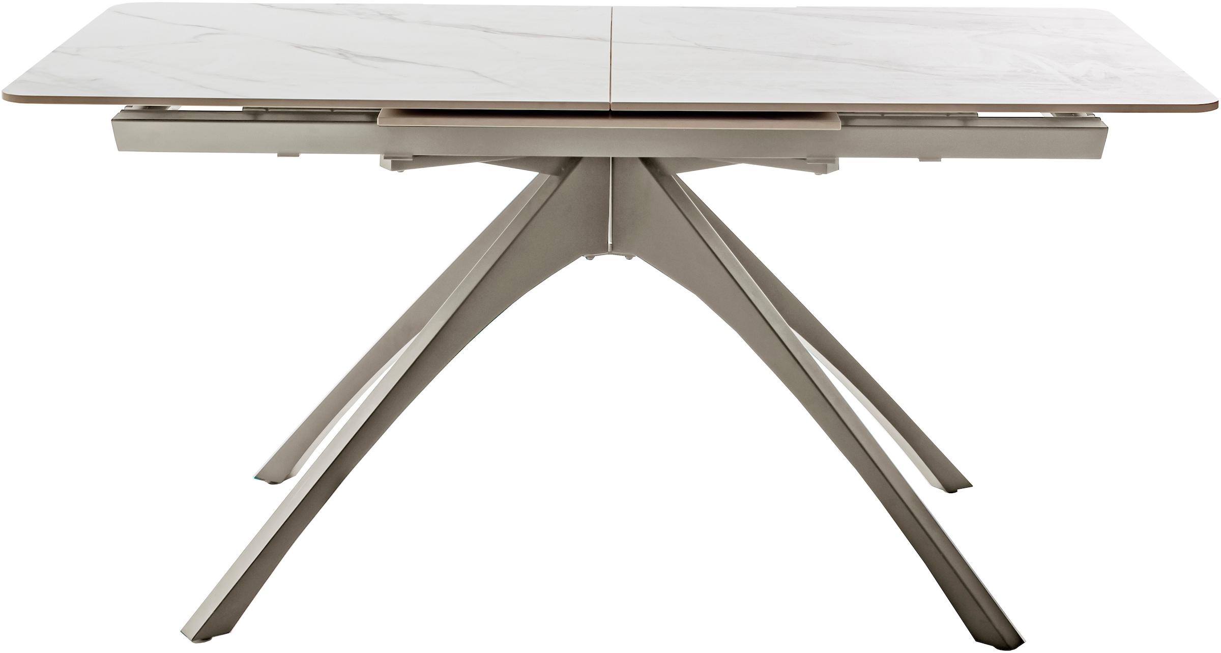 MCA furniture Esstisch "CERRITO Auszugtisch 160-220 cm - marmoriert" 1 Stk. günstig online kaufen