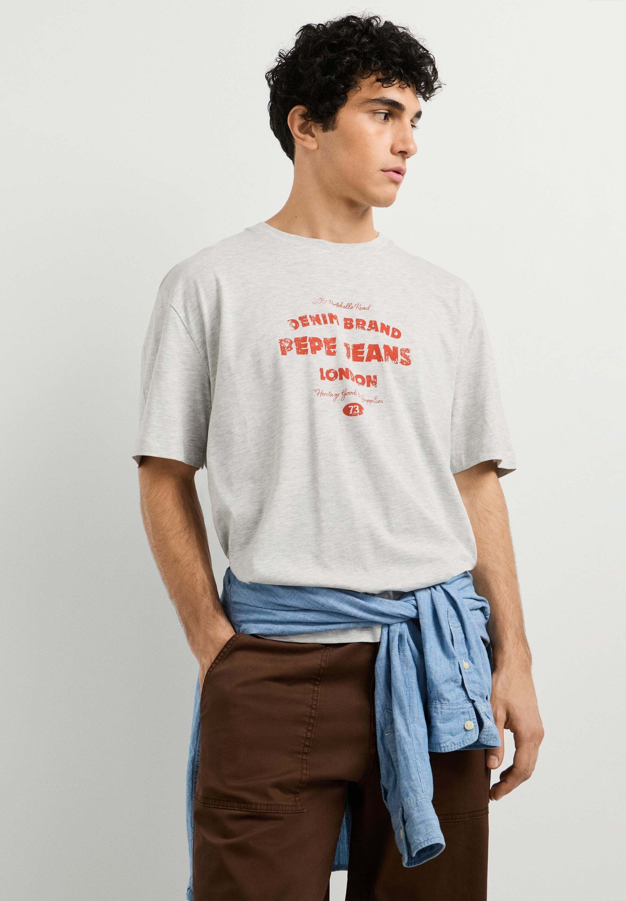 Pepe Jeans 1100000002199 "print t-shirt JAXON TEE"