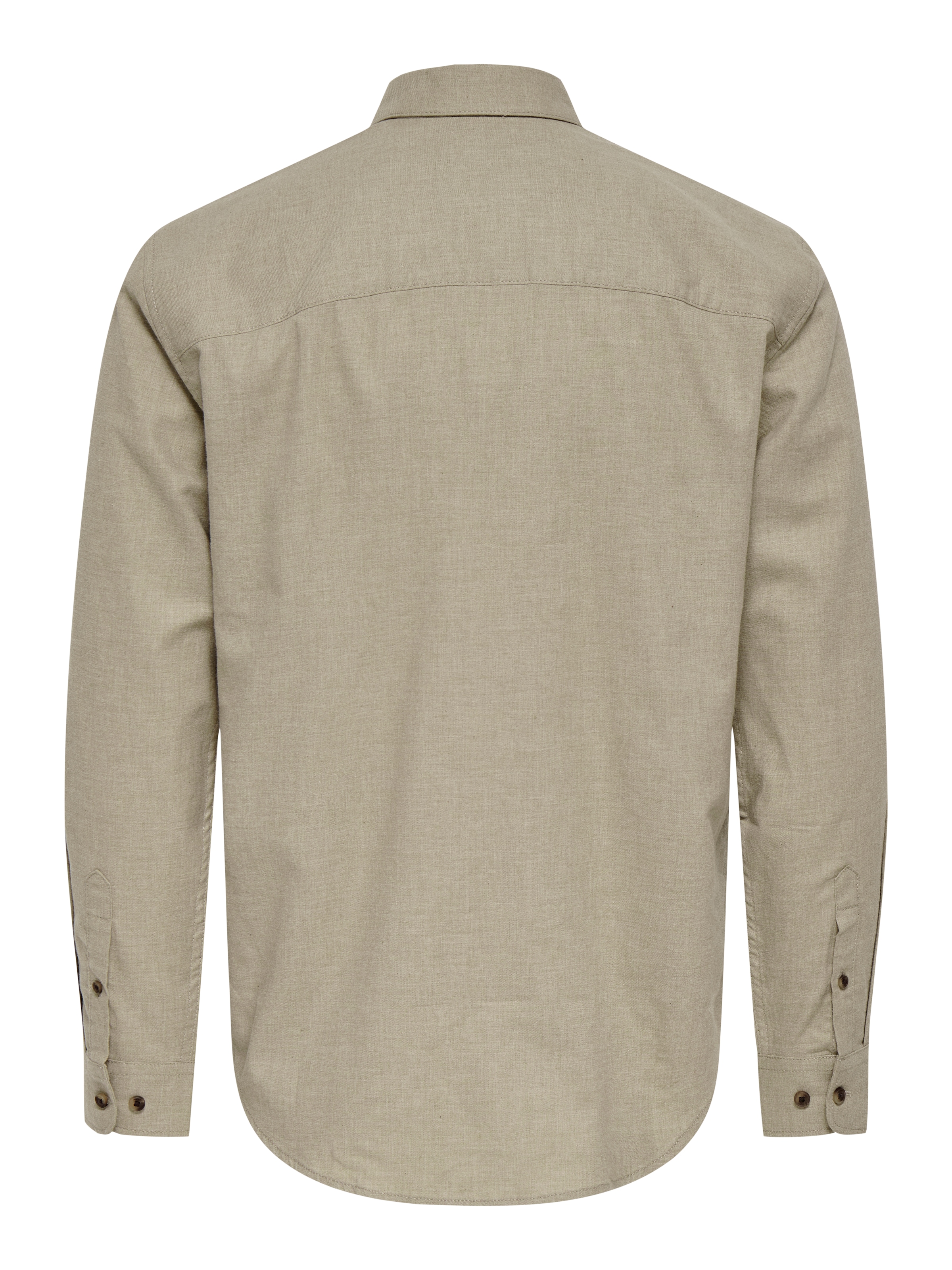 ONLY & SONS Langarmhemd »ONSJUPITER REG FIT LS SHIRT NOOS«, mit Button Down Kragen

