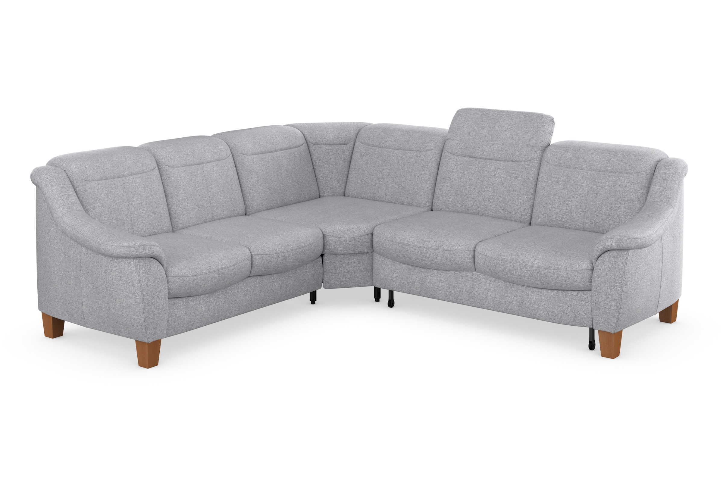 Home affaire Ecksofa »Caldera L-Form«, Federkern, wahlweise mit Kopfteilverstellung, Bettfunktion, Bettkasten