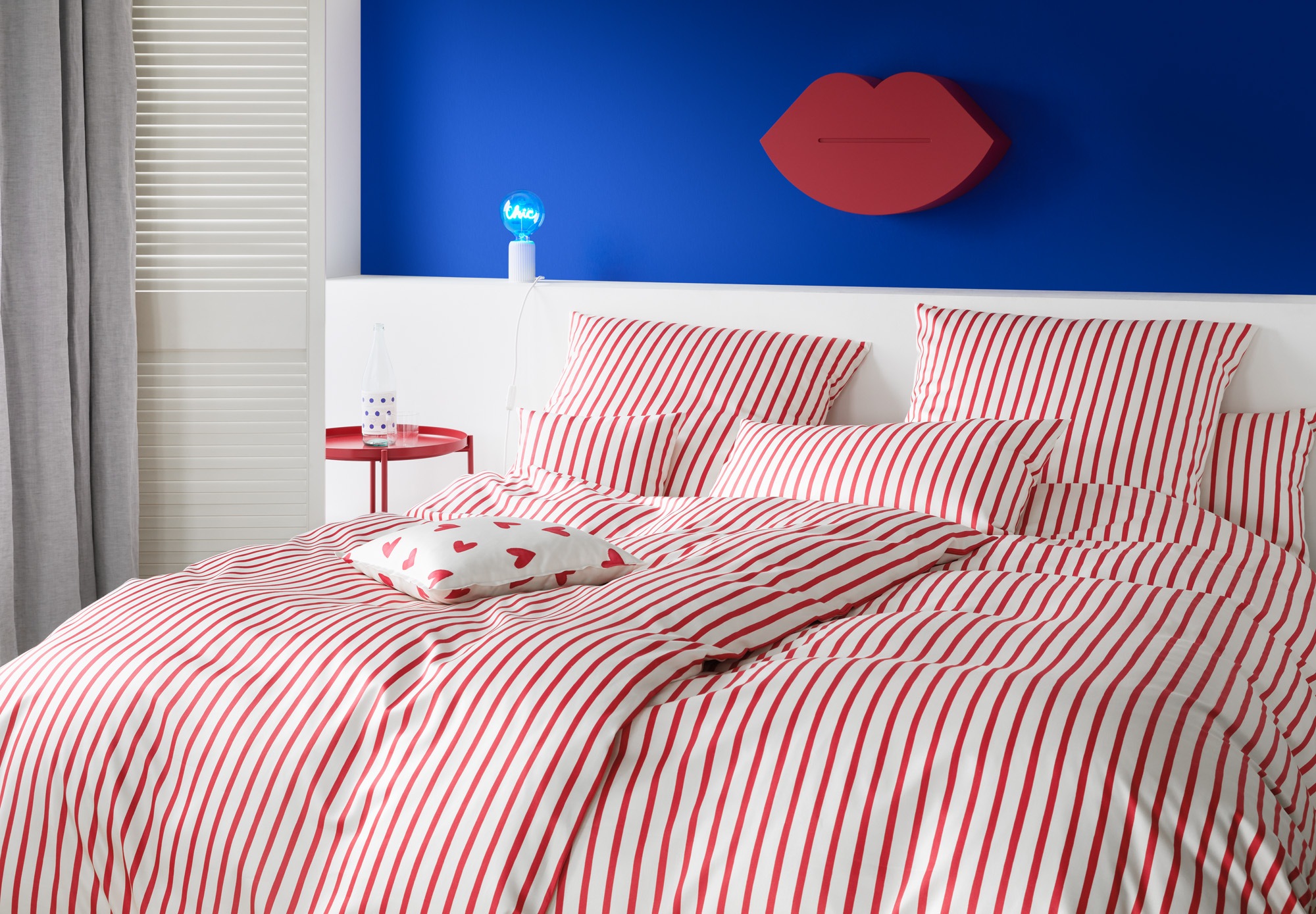 Elegante Bettwäsche "Double" 2 Stk. tlg. angenehmes Hautgefühl günstig online kaufen
