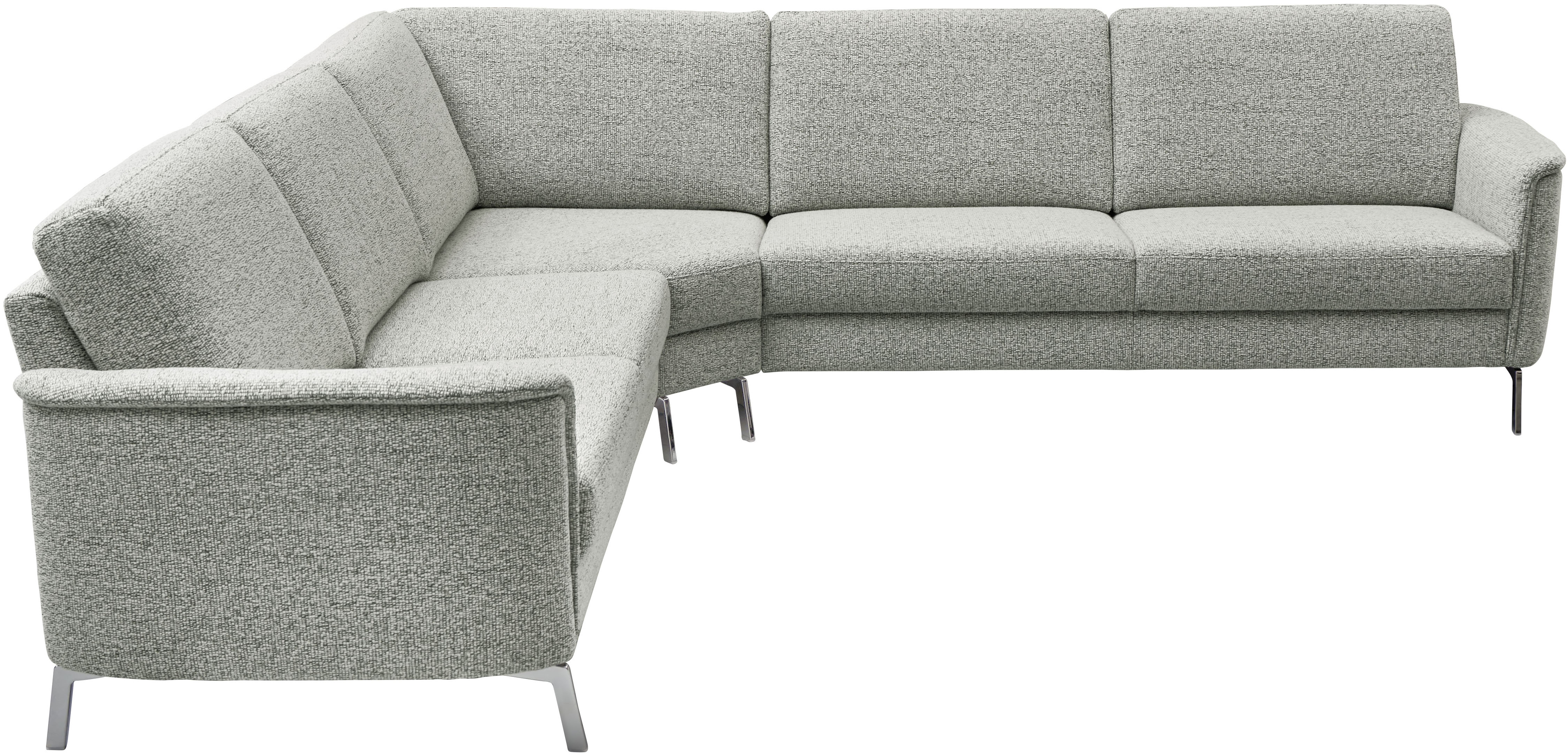 Home affaire Ecksofa "Solvaro, optional motorischer Sitzvorzug, Breite 283 cm" Saugroboter-tauglich, hochwertige Details & sorgfältige Verarbeitung