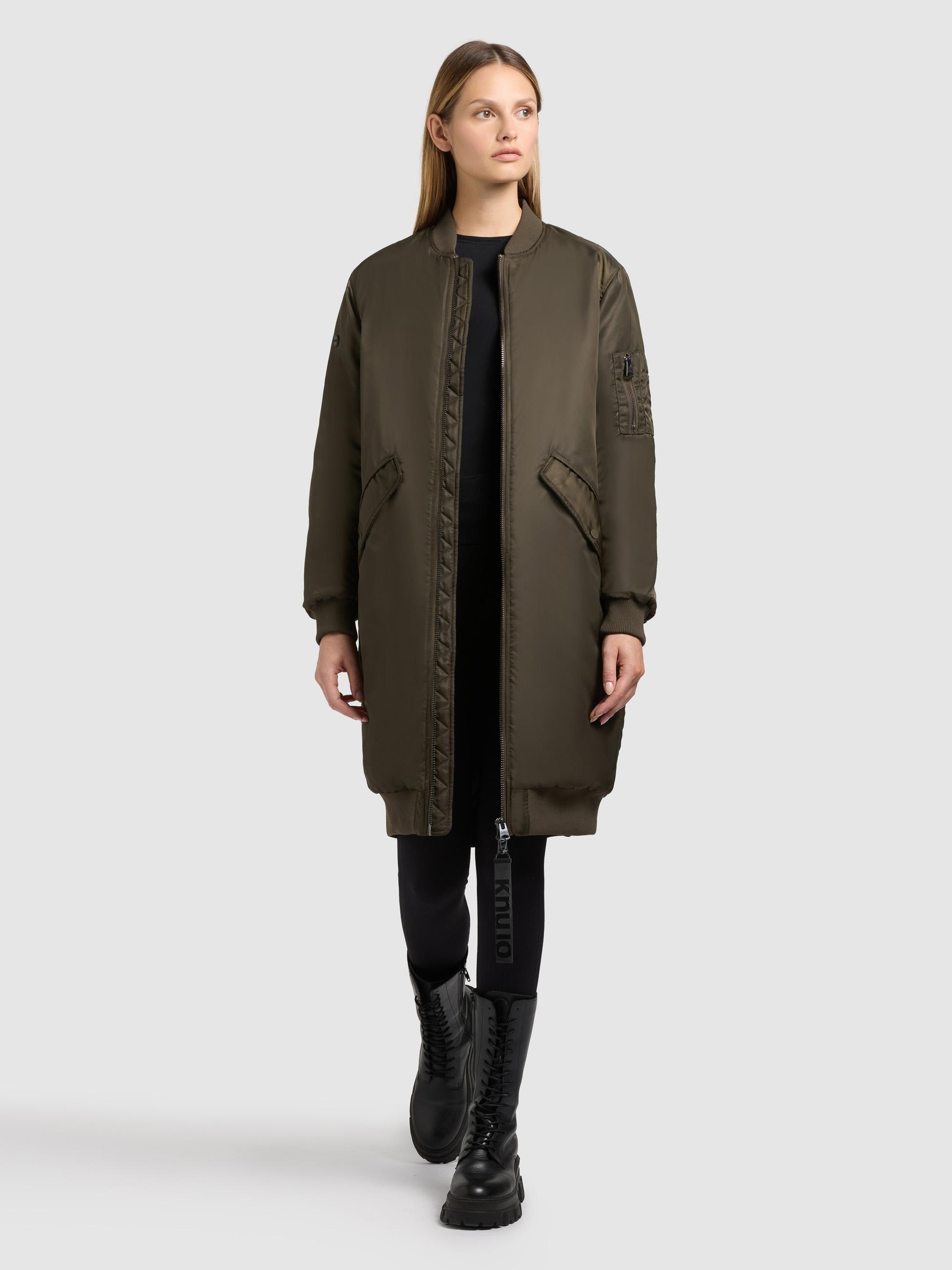 khujo Wintermantel »Lulu« Warm gefütterter Mantel im Bomberjacken-Style