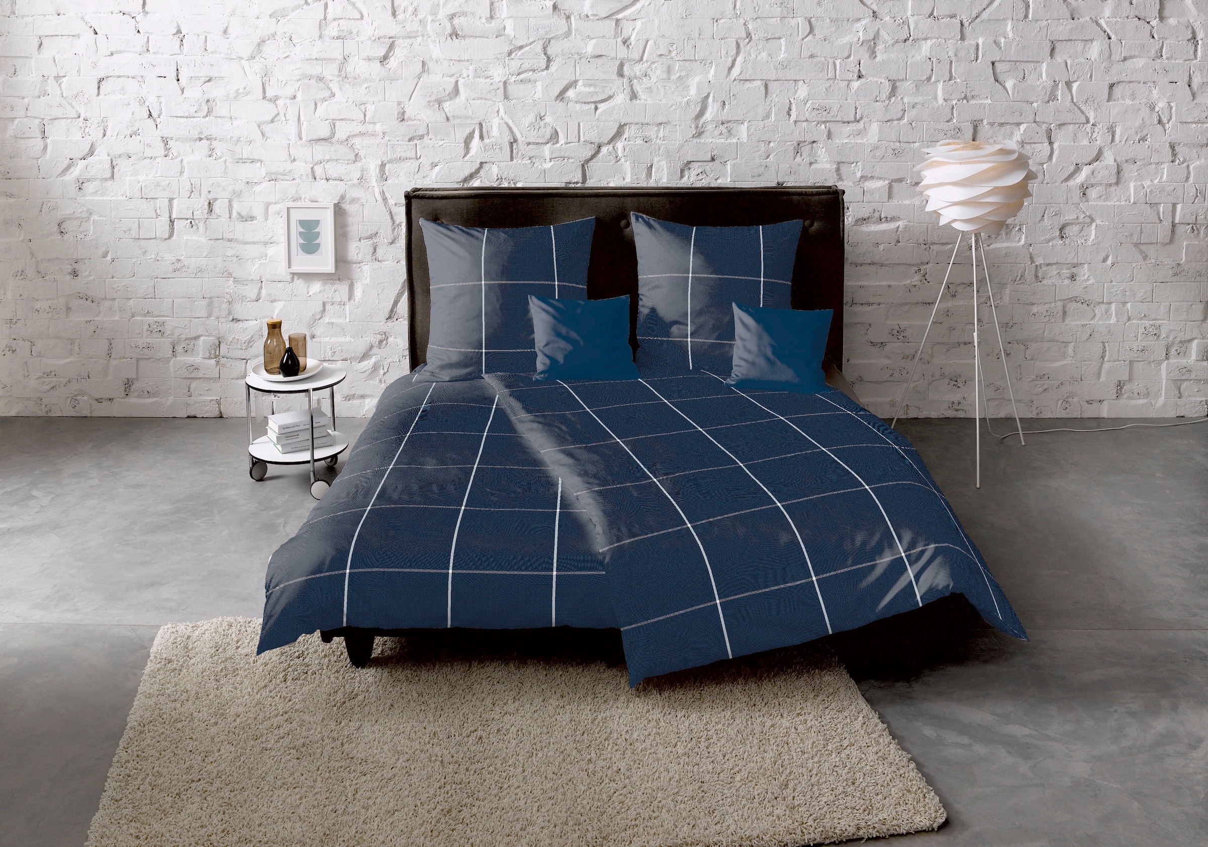 fleuresse Bettwäsche »Lech 4311«, Edelflanell, Baumwolle, in Gr. 135x200, 155x220, 200x200cm