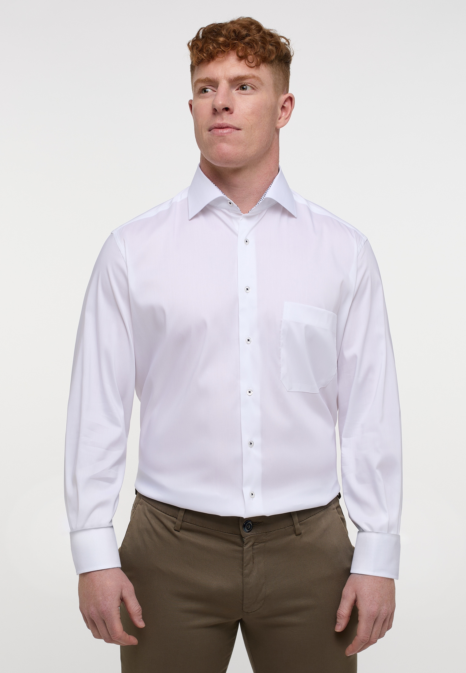 Eterna Langarmhemd "COMFORT FIT" EASY IRON (bügelleicht) günstig online kaufen