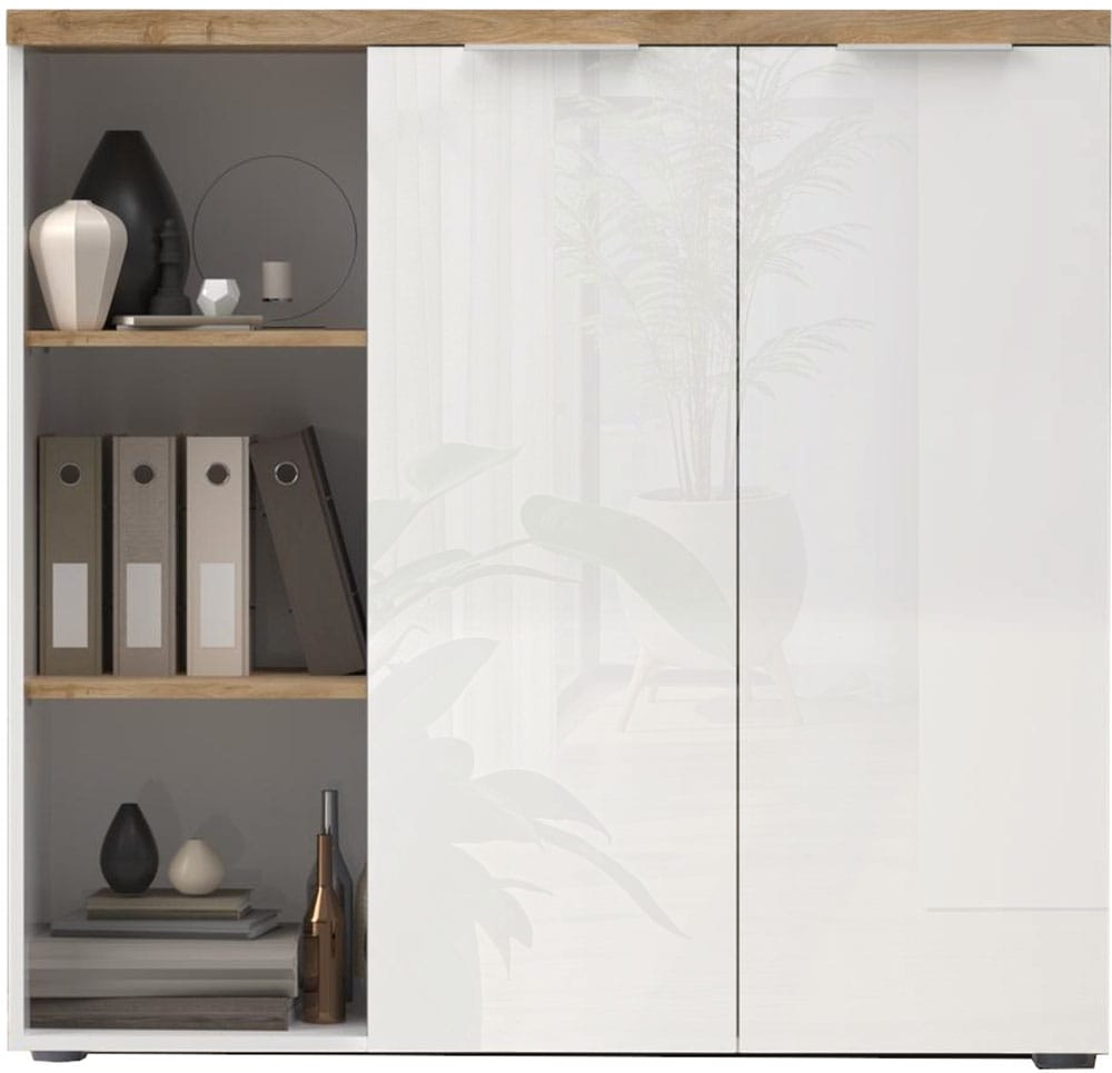 INOSIGN Aktenschrank "Easy H 115 cm, Büroschrank, Mehrzweckschrank mit 2 Tü günstig online kaufen