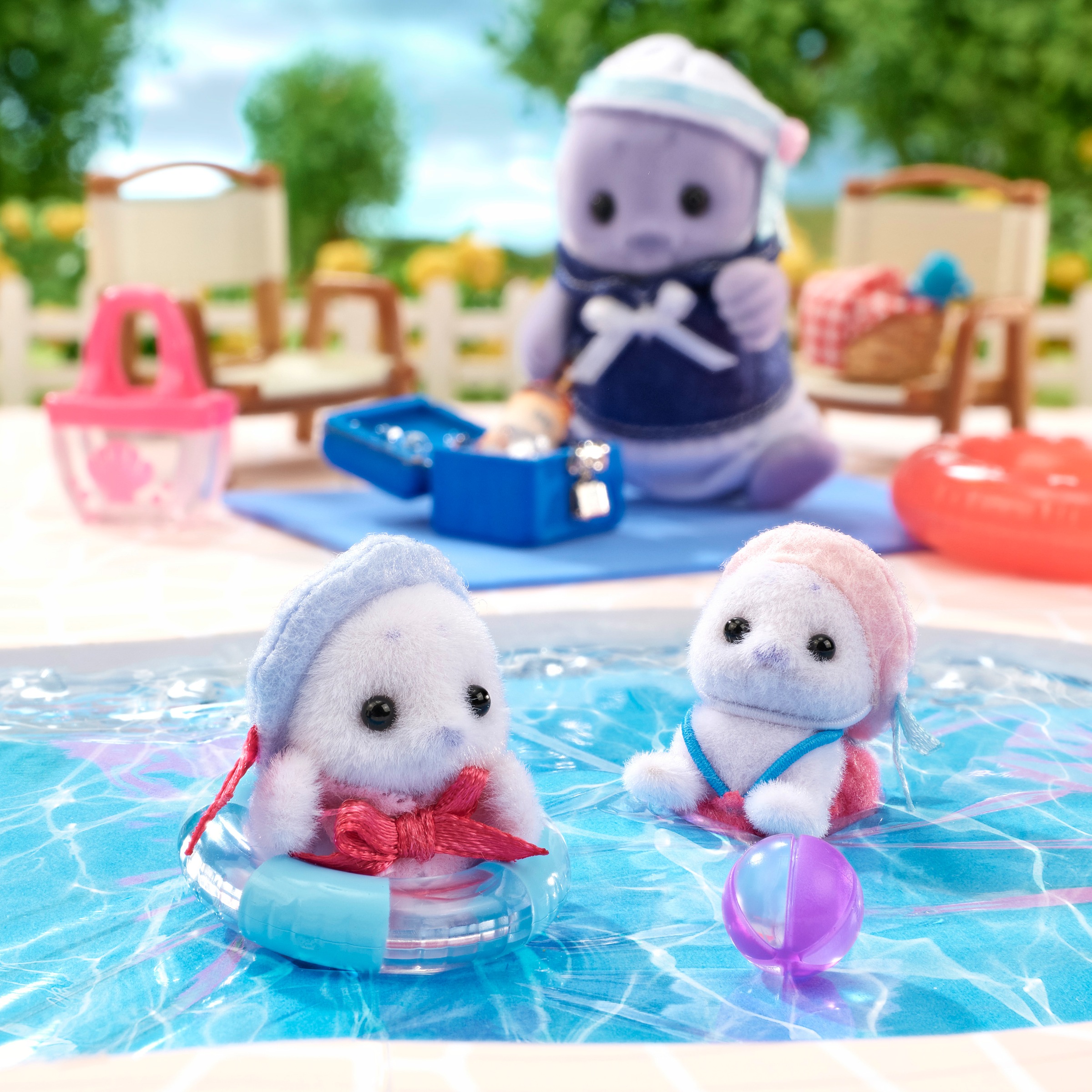 Sylvanian Families Spielfigur »Robben Familie (5759)«