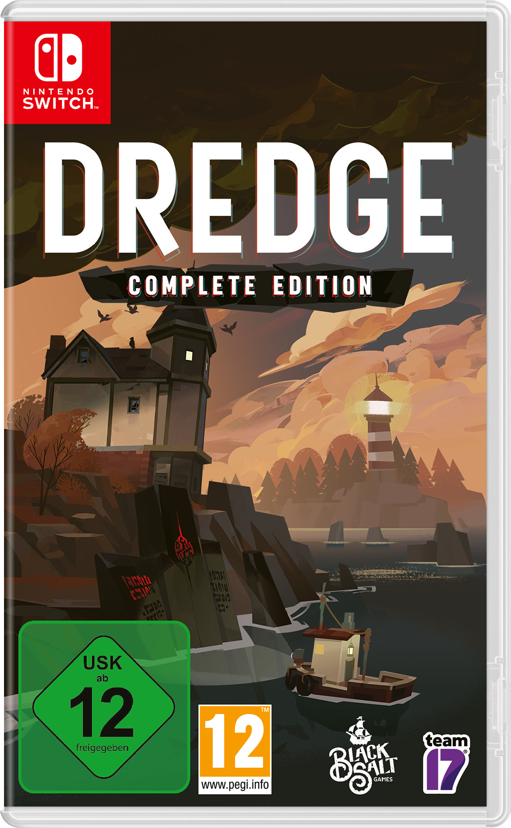 ASTRAGON Spielesoftware "DREDGE - Complete Edition", Nintendo Switch, transparent, Spielesoftware